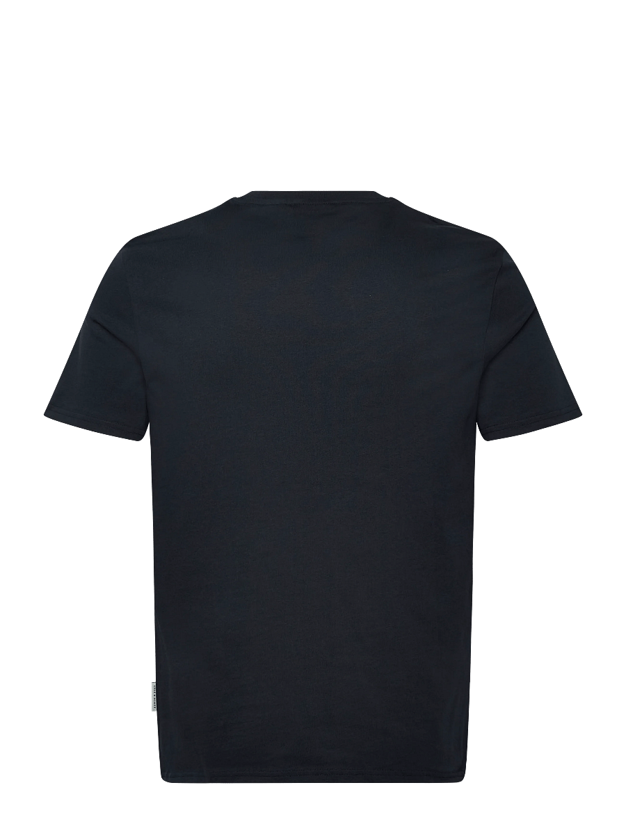 Lyle & Scott - Supermarket Embroidered T-shirt - short-sleeved t-shirts - dark navy - 2