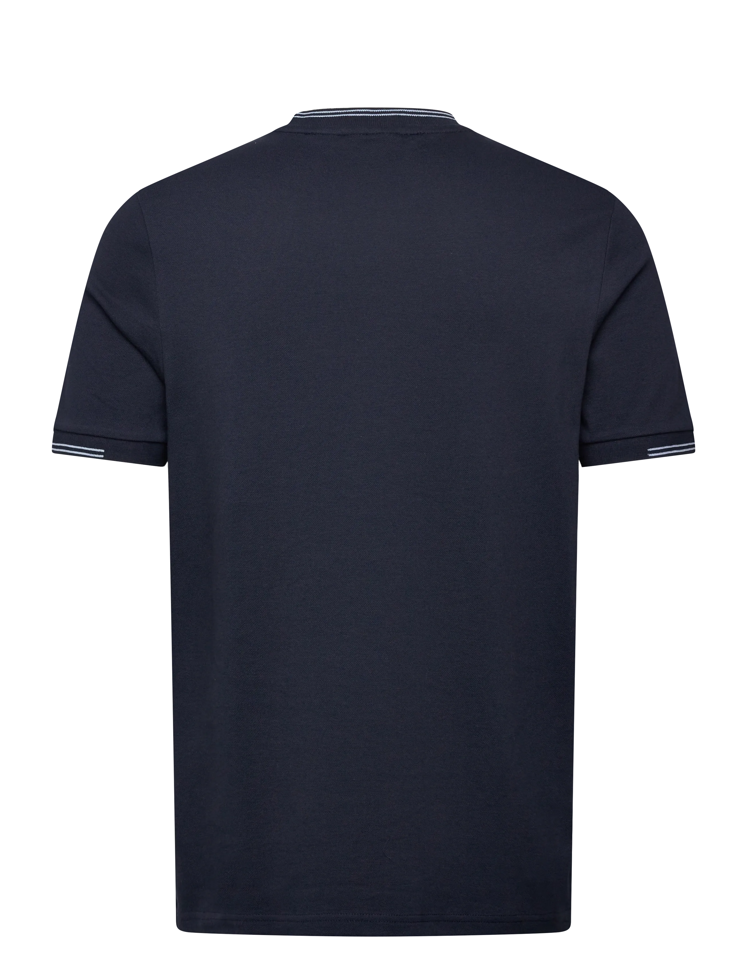 Lyle & Scott - Fine Tipped T-Shirt - kortärmade t-shirts - y155 dark navy/ chalk blue - 2