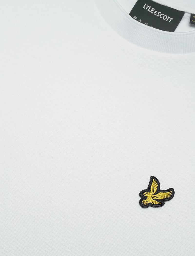 Lyle & Scott - Fine Tipped T-Shirt - kurzärmelig - y162 white/everglade - 2