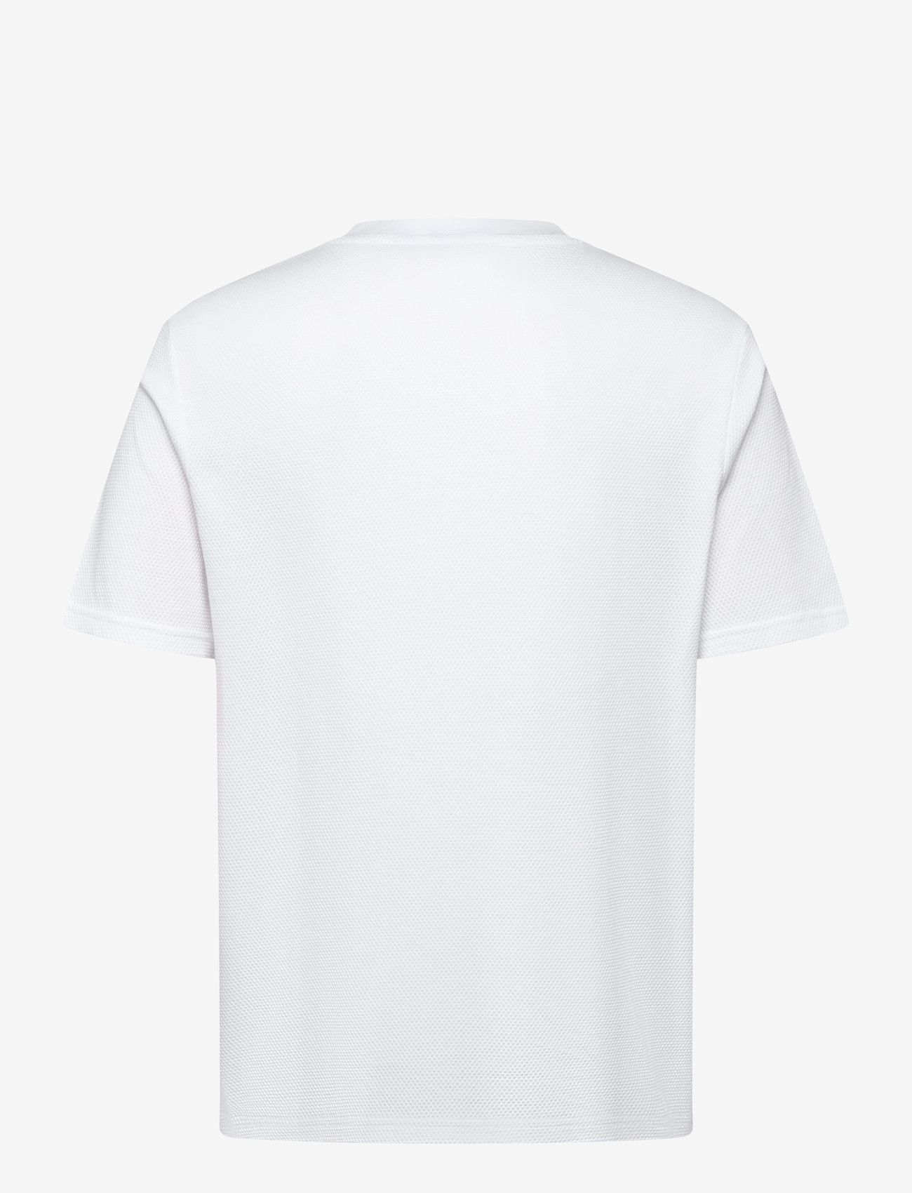 Lyle & Scott - Popcorn Jacquard T-shirt - kortærmede t-shirts - 626 white - 2
