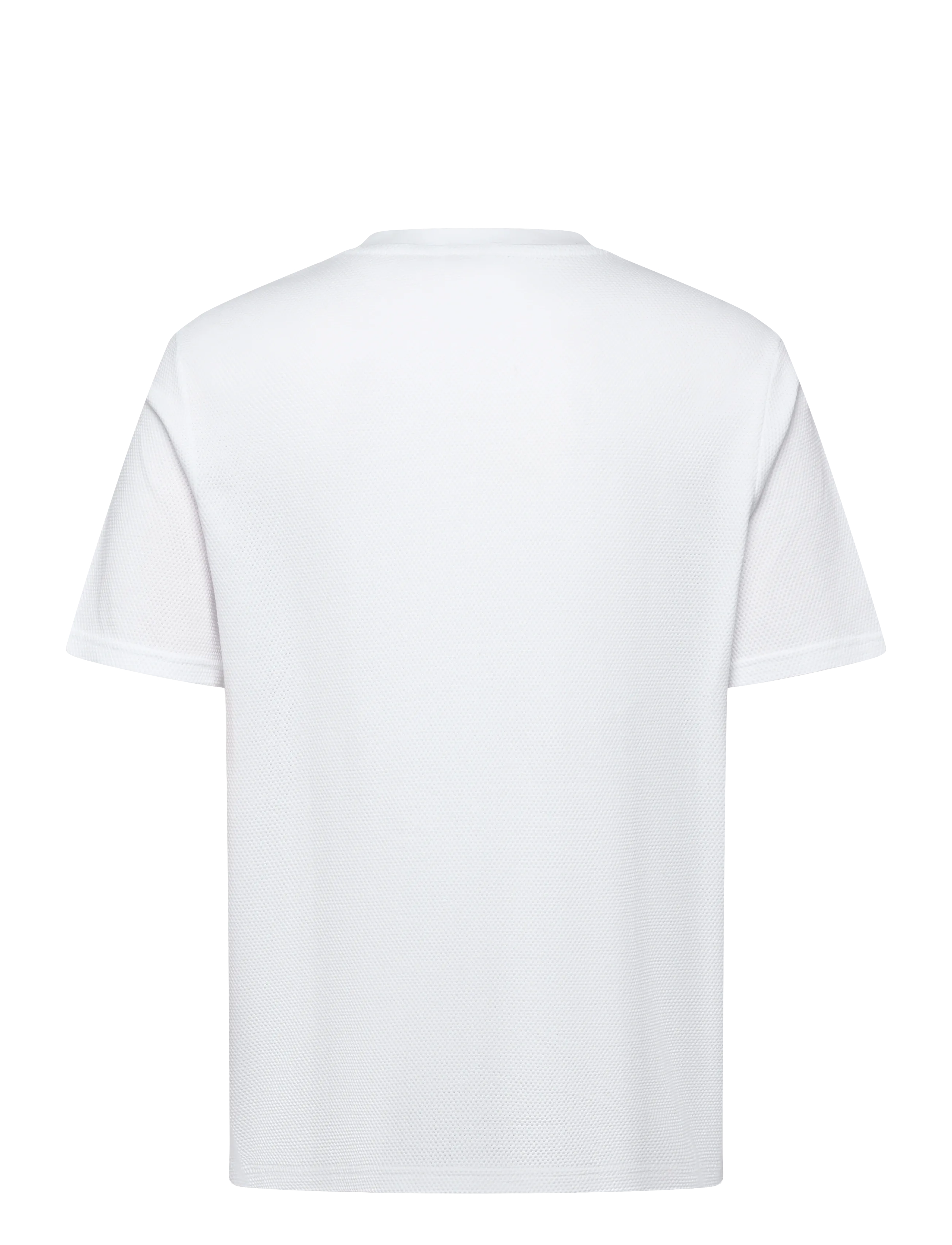 Lyle & Scott - Popcorn Jacquard T-shirt - kortärmade t-shirts - 626 white - 2
