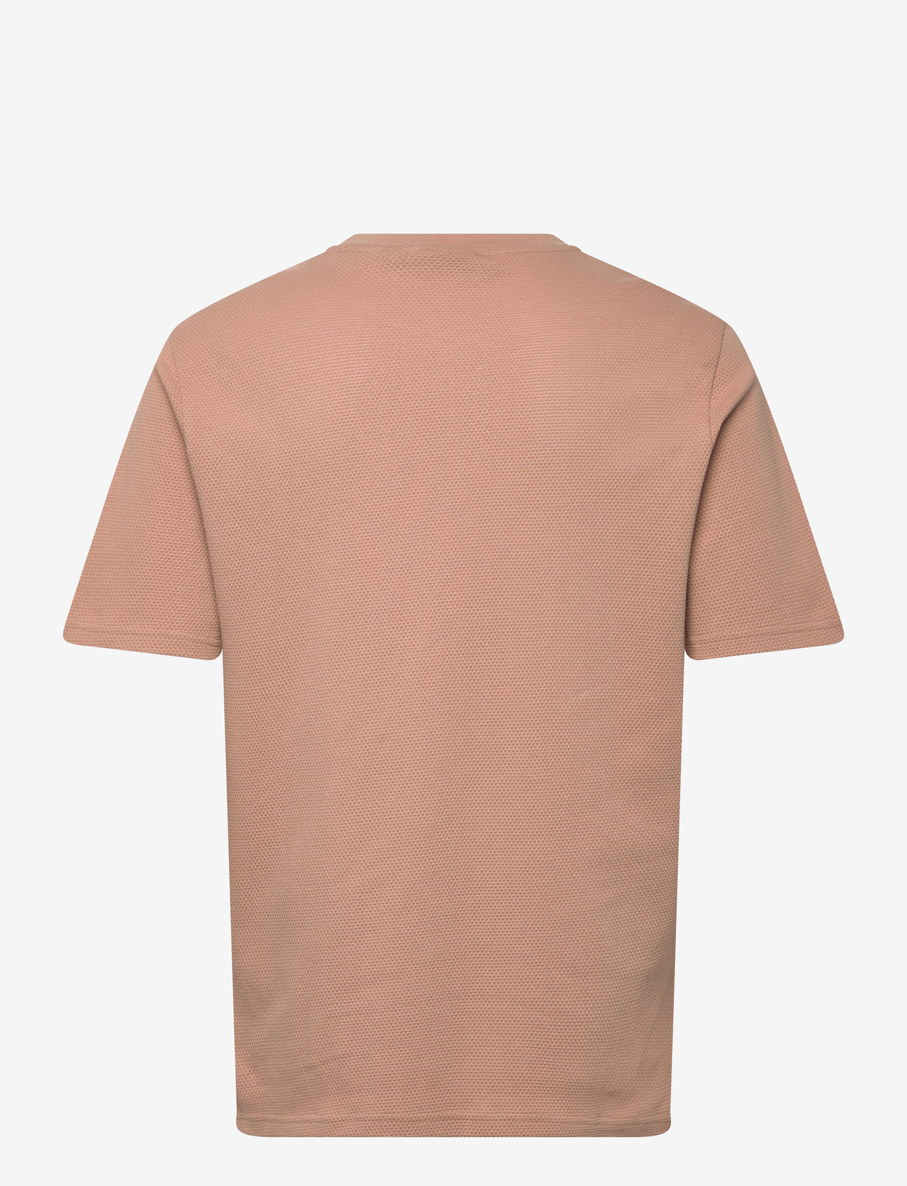 Lyle & Scott - Popcorn Jacquard T-shirt - kortærmede t-shirts - barley - 2