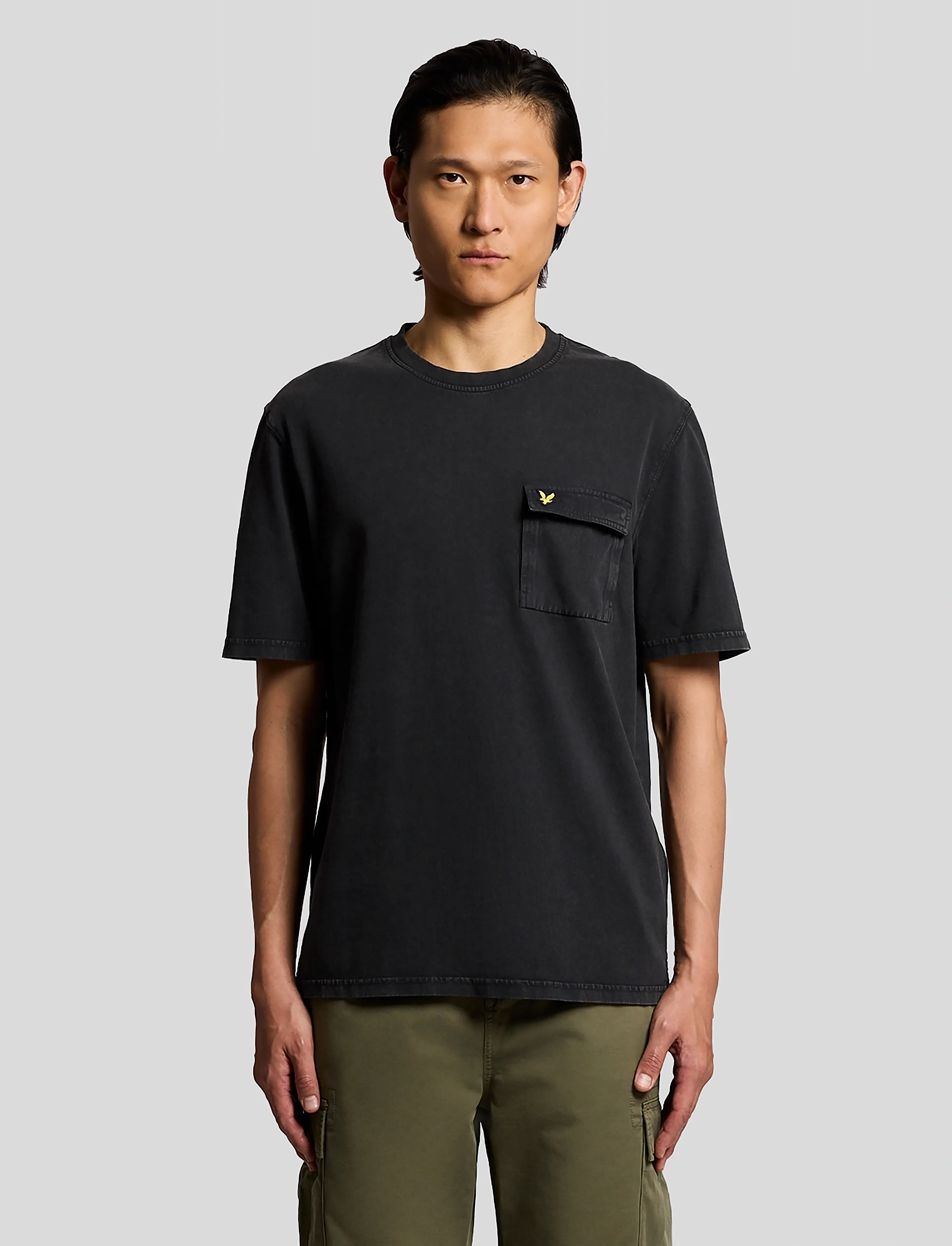 Lyle & Scott Cargo Pocket T-shirt - Kampaania - JET BLACK / black