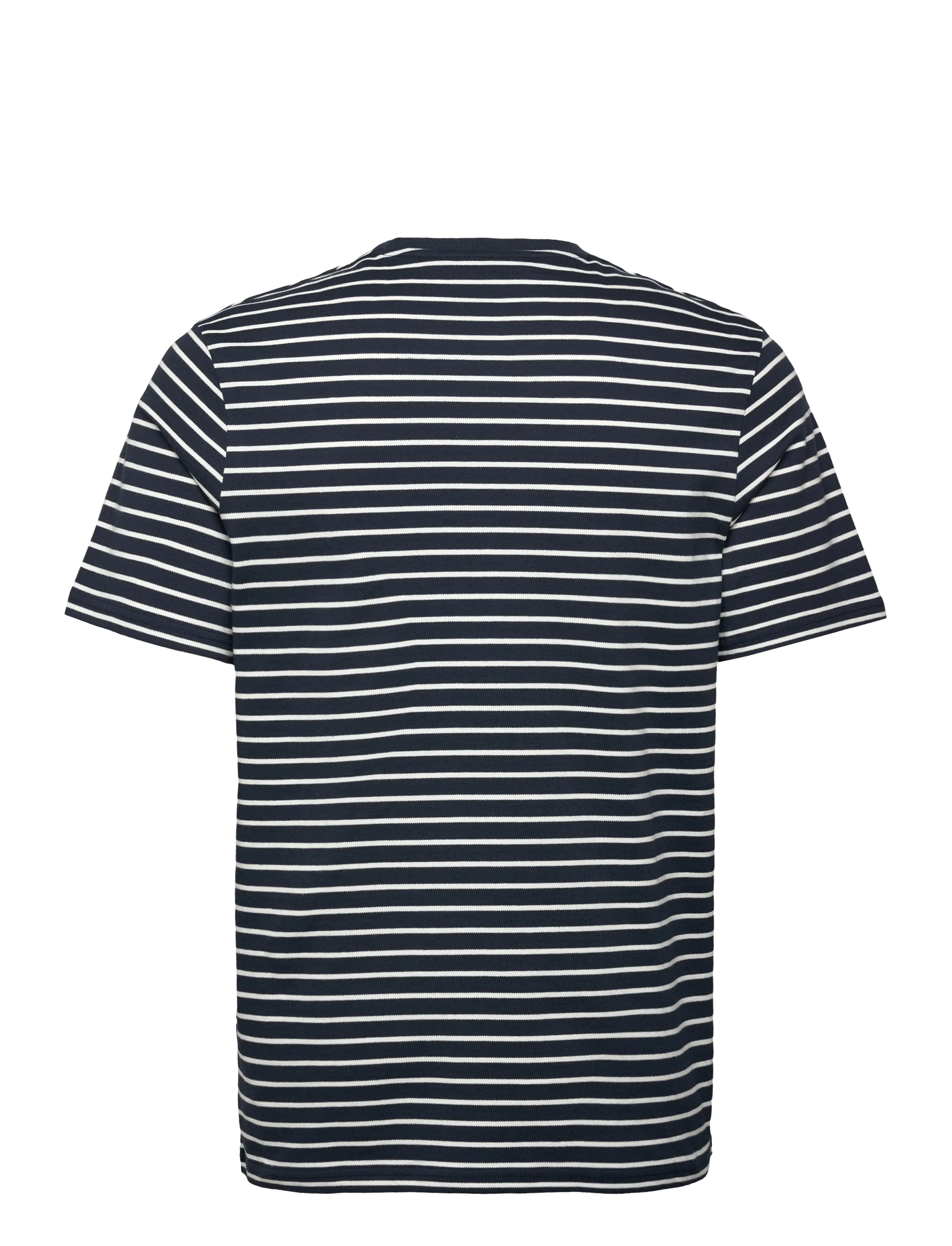 Lyle & Scott - Breton T-shirt - short-sleeved t-shirts - w403 dark navy/ white - 2