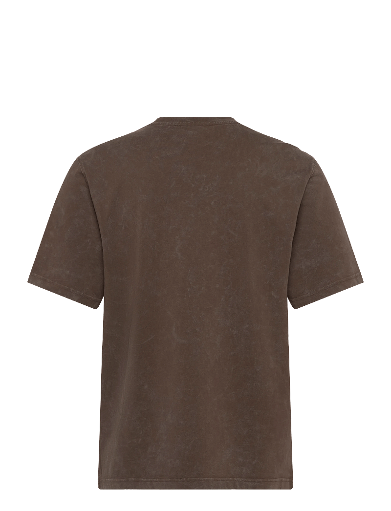 Lyle & Scott - Heavy Laundered T-shirt - kurzärmelig - y118 soft black - 2