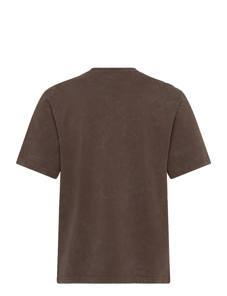 Lyle & Scott - Heavy Laundered T-shirt - kurzärmelig - y118 soft black - 2