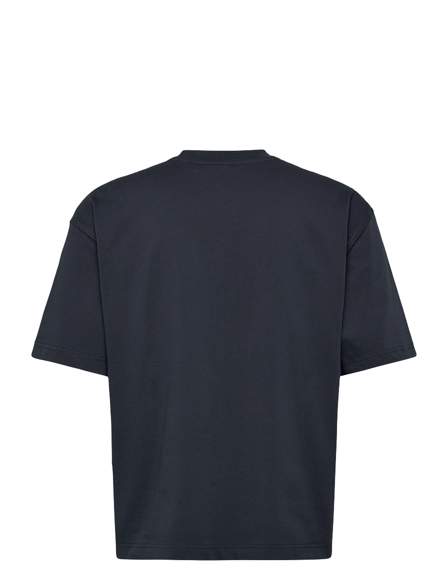 Lyle & Scott - Floral Embroidered T-shirt - kortärmade t-shirts - dark navy - 2