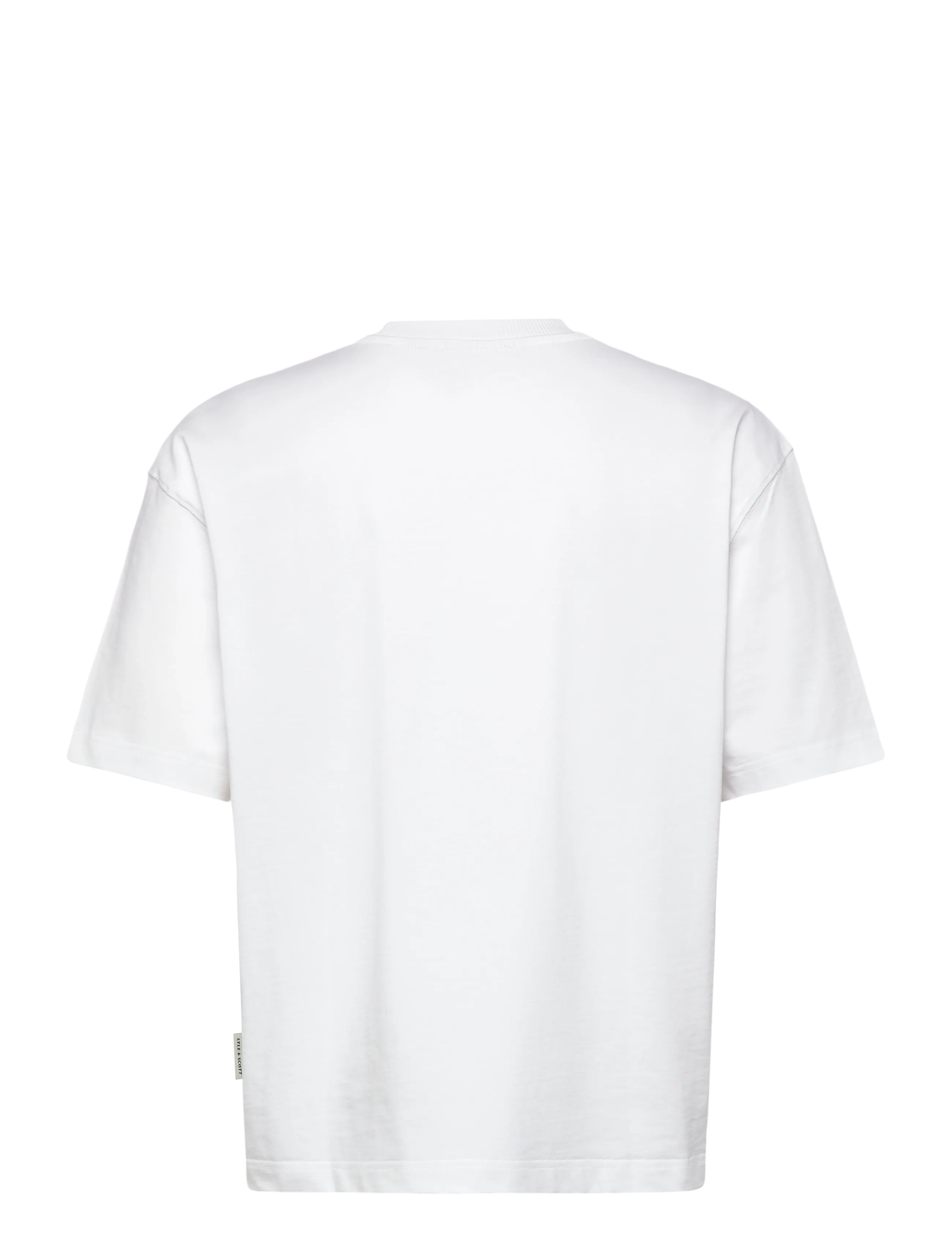 Lyle & Scott - Floral Embroidered T-shirt - krótki rękaw - white - 2