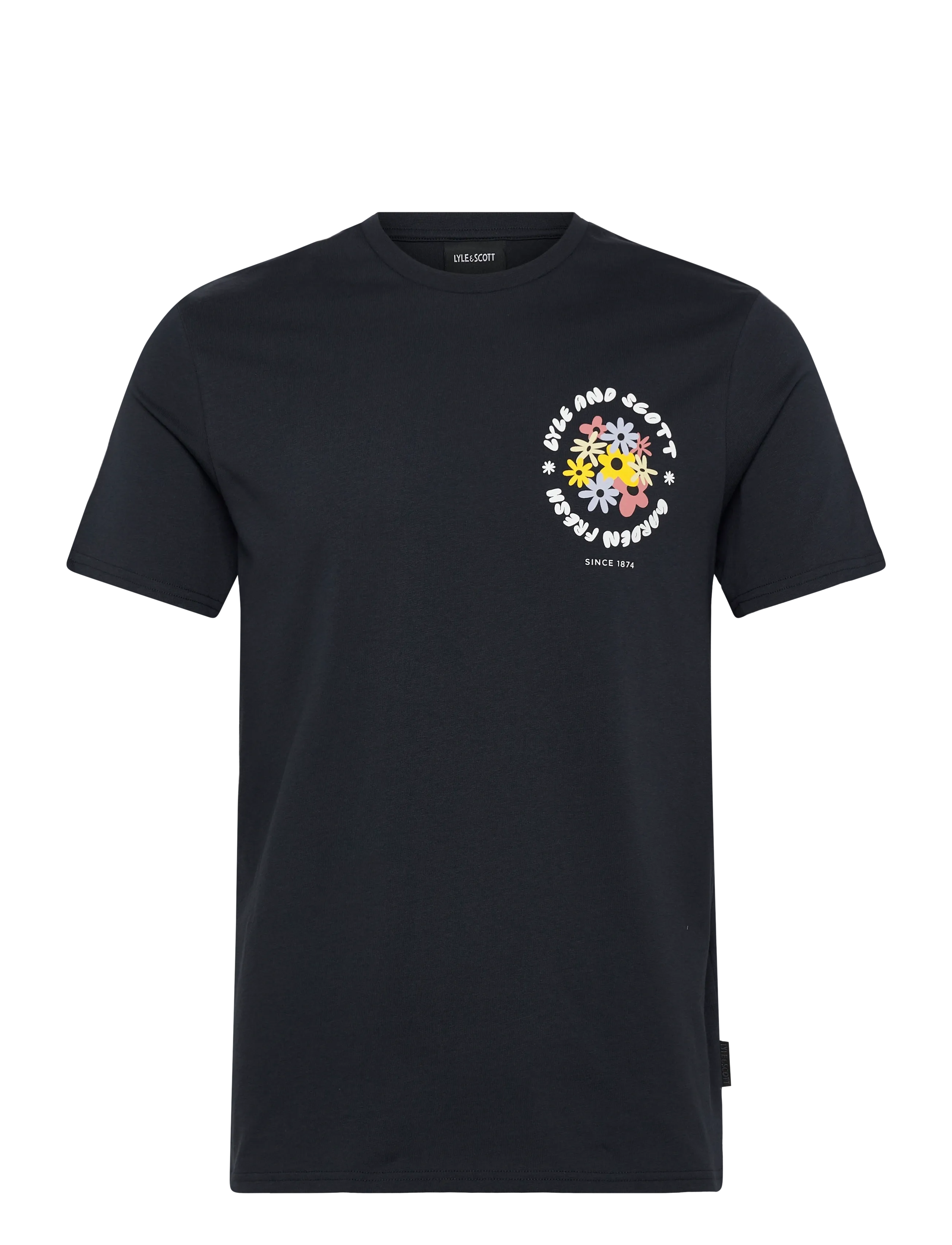 Lyle & Scott Nature Graphic T-shirt - Nyheter - DARK NAVY / navy