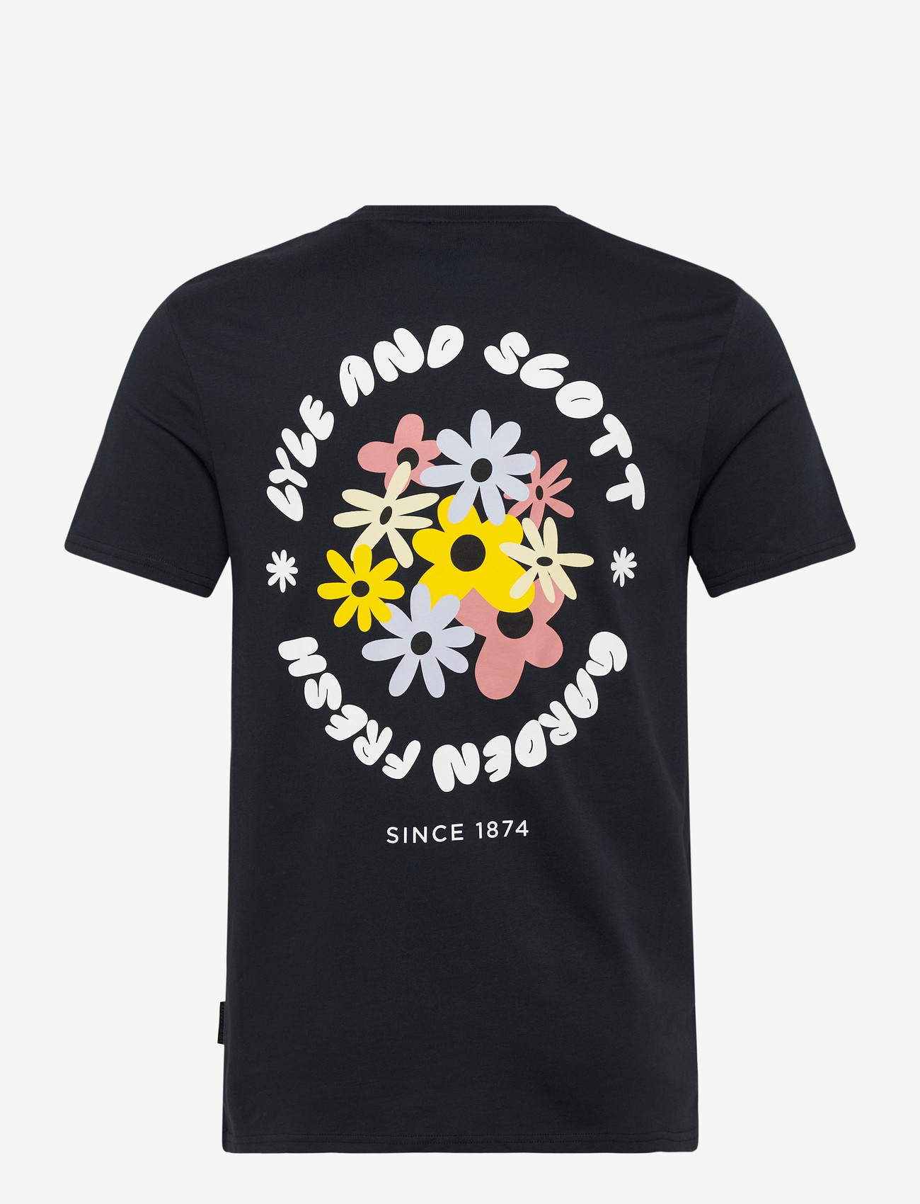 Lyle & Scott - Nature Graphic T-shirt - kurzärmelig - dark navy - 1