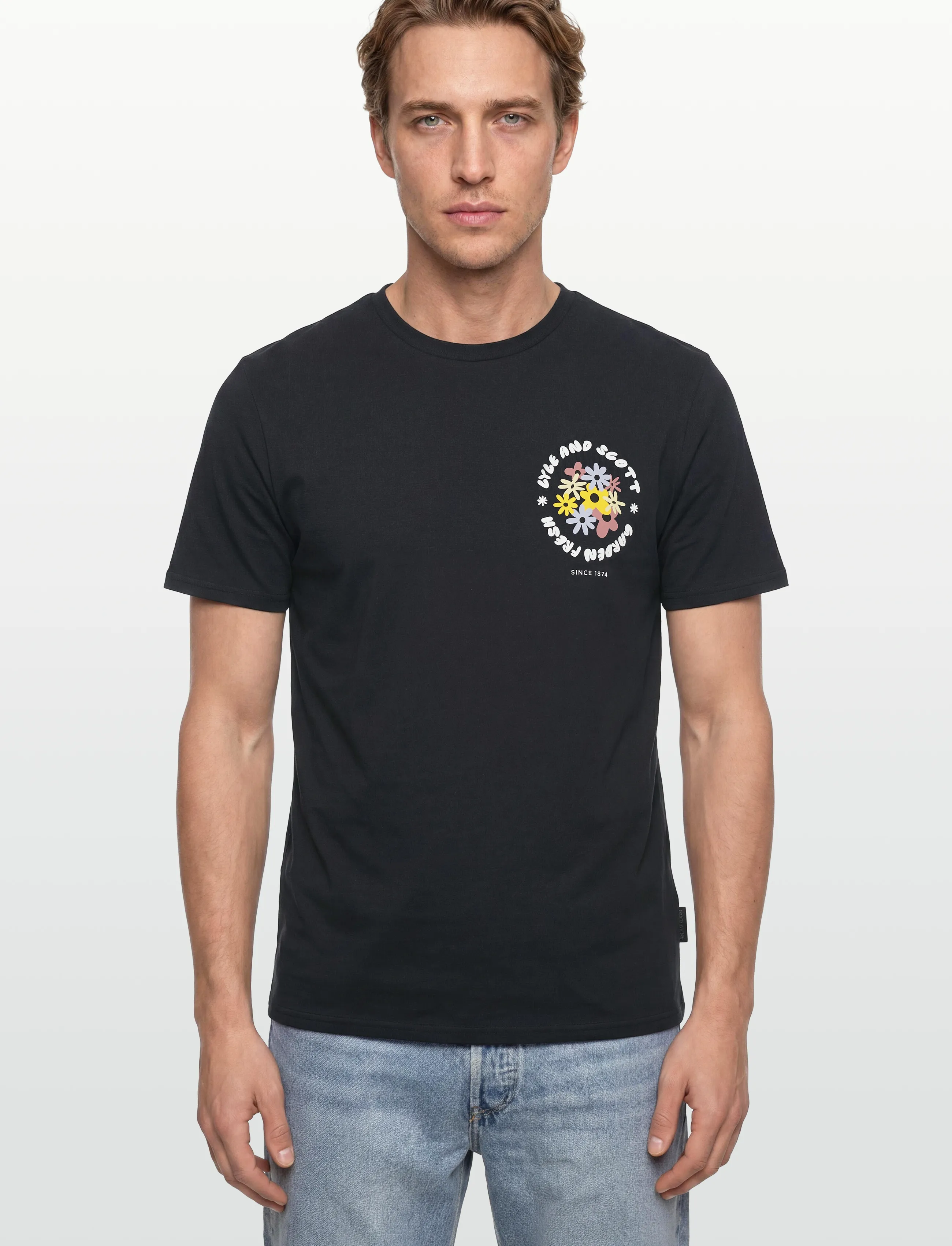 Lyle & Scott - Nature Graphic T-shirt - short-sleeved t-shirts - dark navy - 3