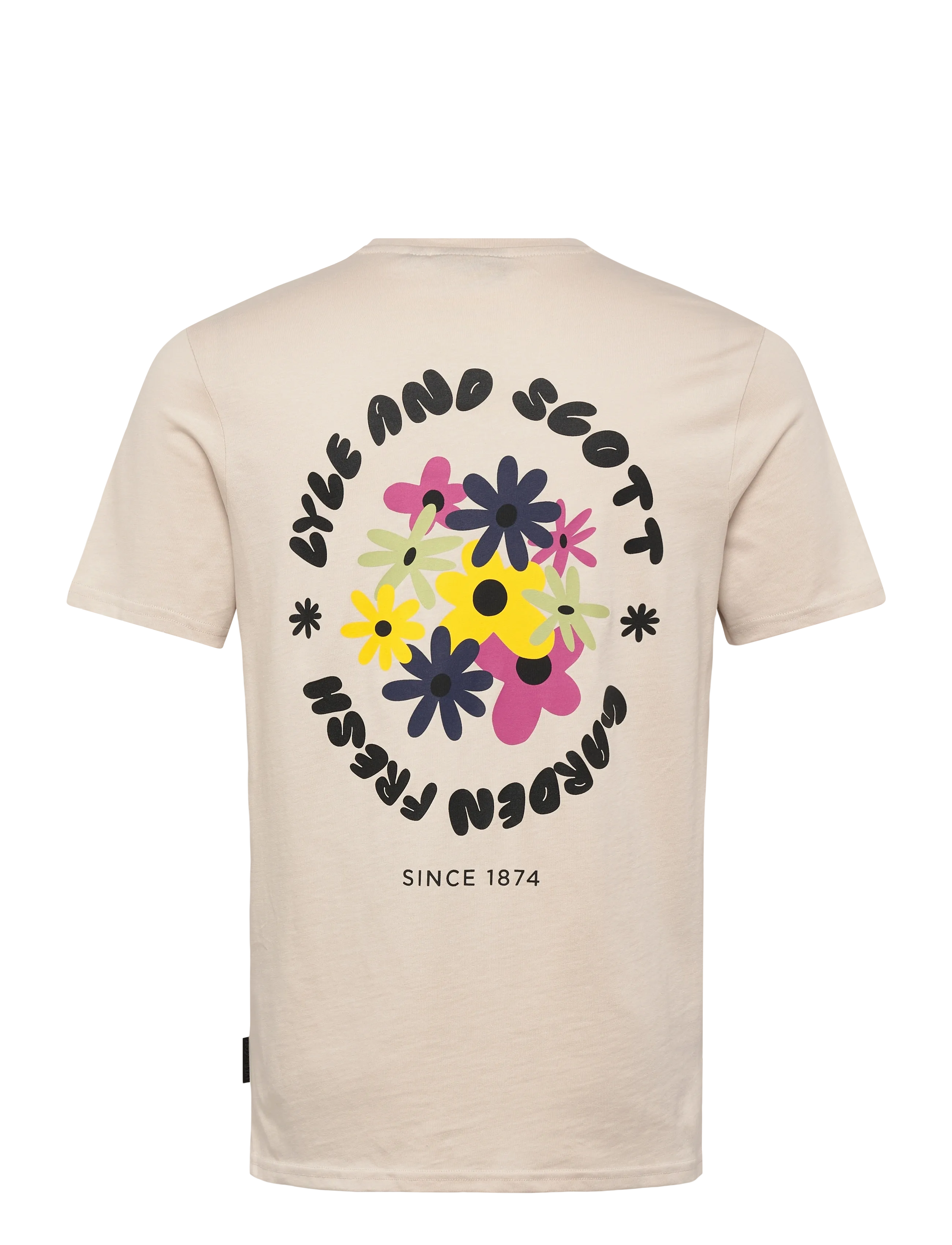 Lyle & Scott - Nature Graphic T-shirt - short-sleeved t-shirts - putty - 2