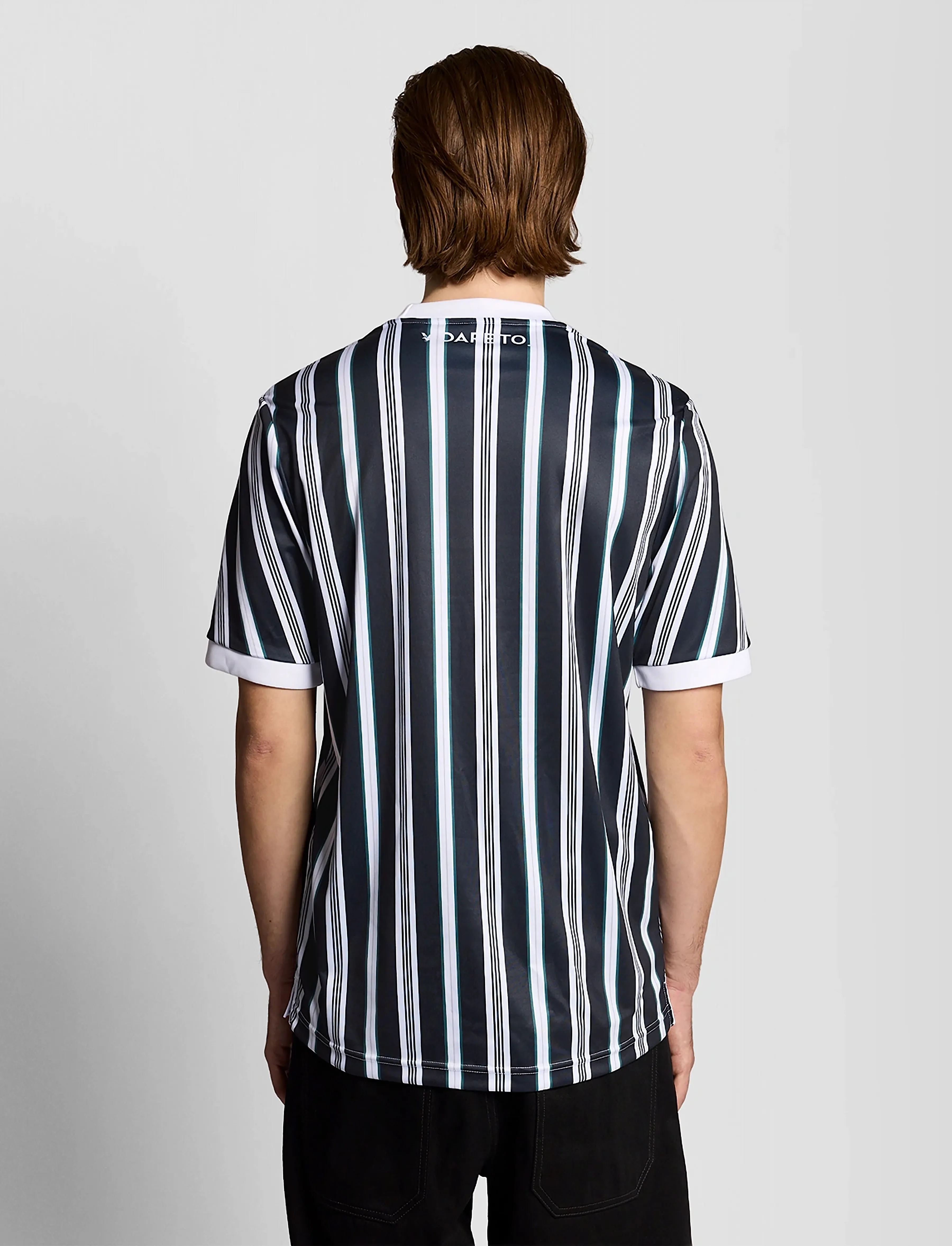 Lyle & Scott - Prep Stripe Football Shirt - fußballoberteile - dark navy - 3
