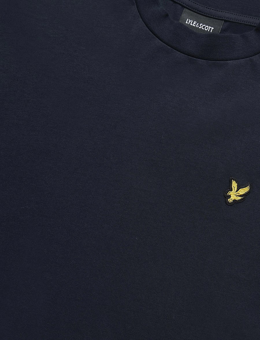 Lyle & Scott - Boxy Fit Long Sleeve T-Shirt - langärmelige t-shirts - dark navy - 2