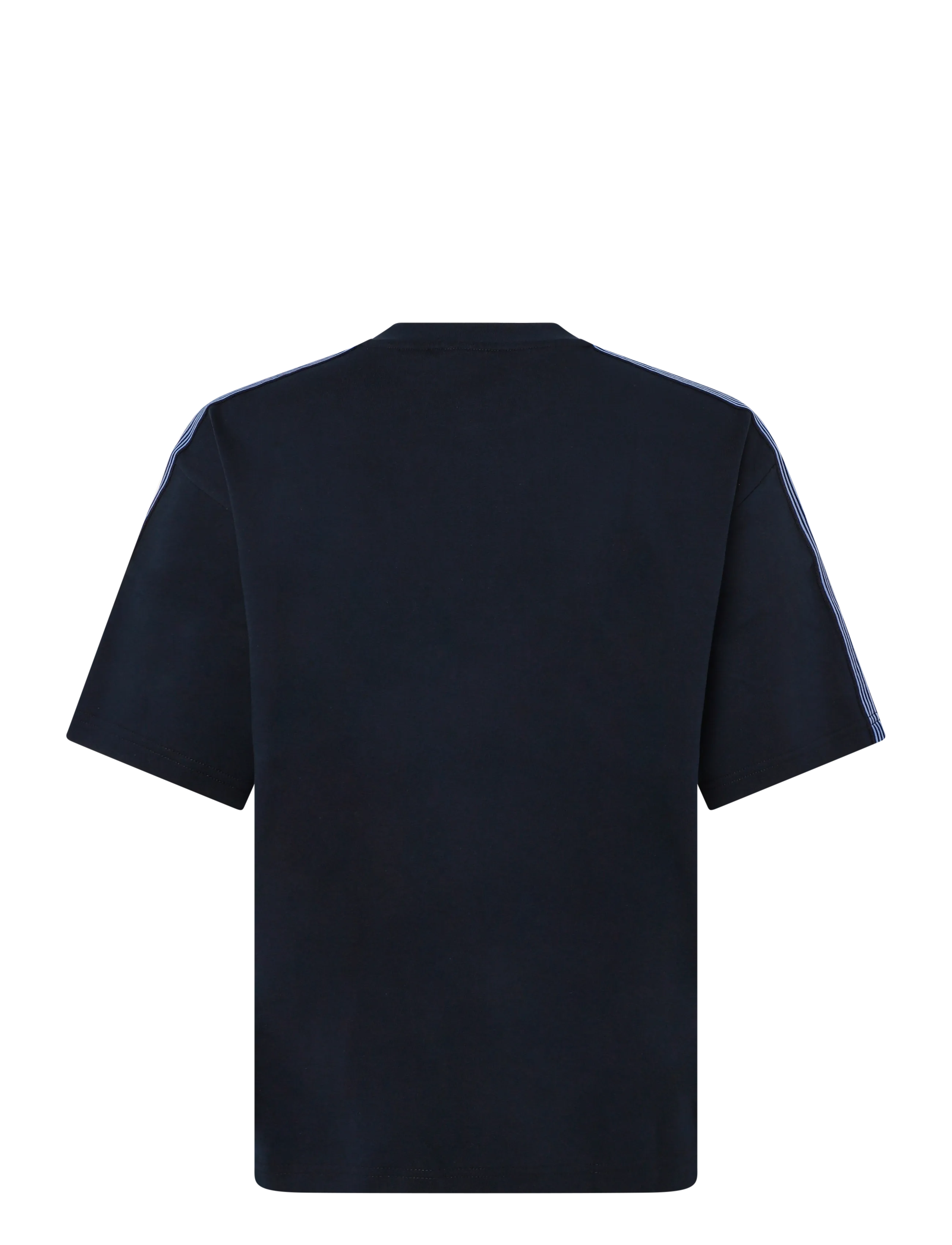 Lyle & Scott - Stripe Taped T-Shirt - kurzärmelige t-shirts - dark navy - 1
