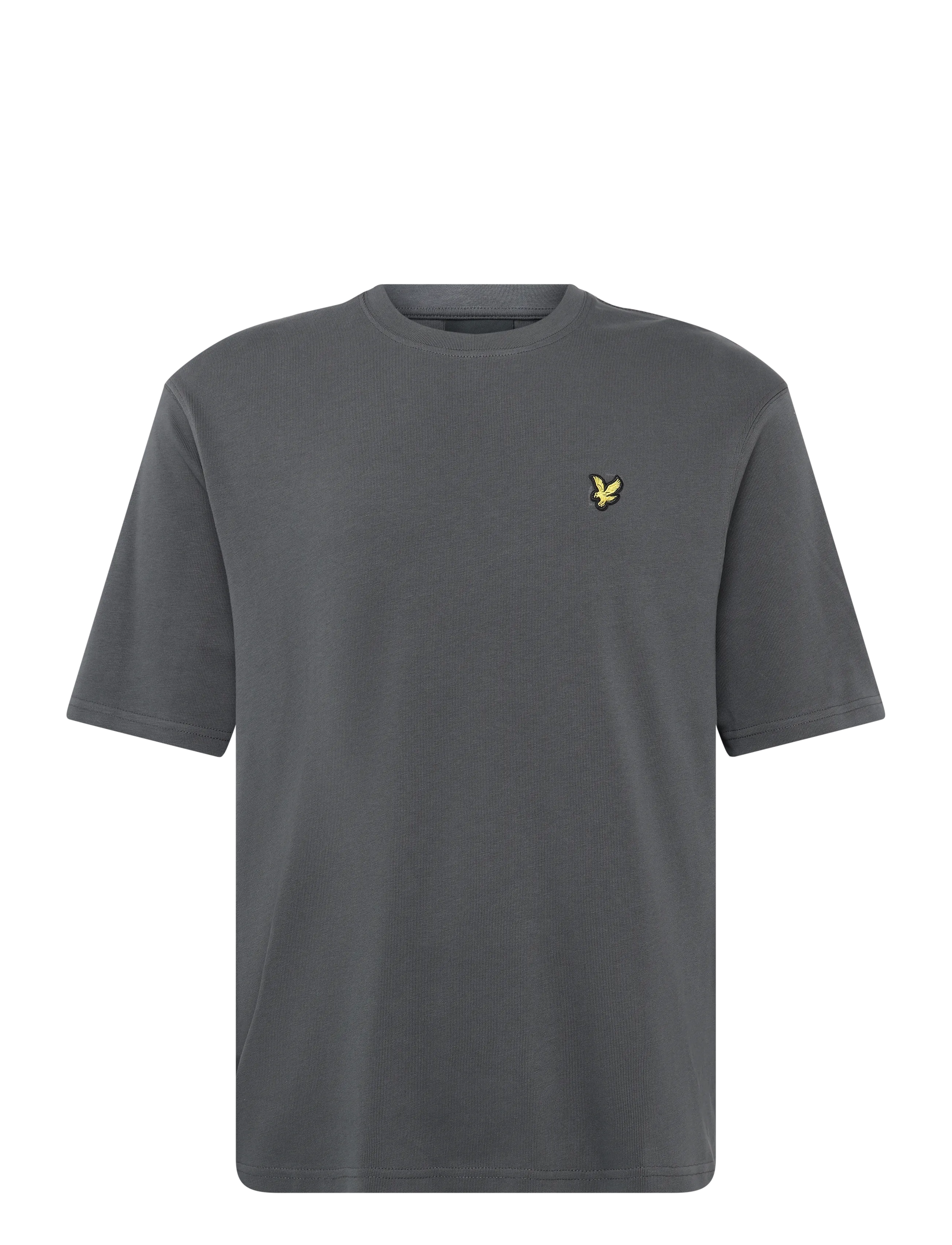 Lyle & Scott Heavyweight T-Shirt - T-Shirts - GUNMETAL / grey