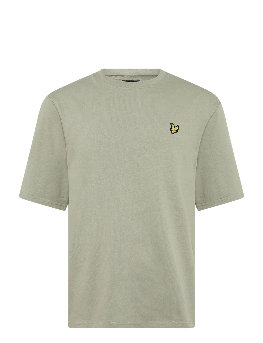 Lyle & Scott - Heavyweight T-Shirt - kurzärmelige t-shirts - khaki smoke - 1