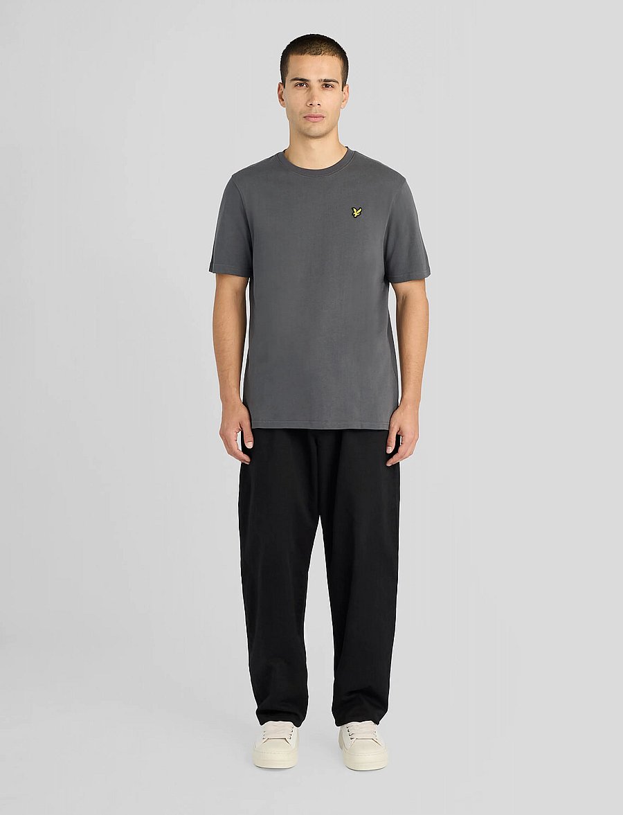 Lyle & Scott - Heavyweight T-Shirt - kurzärmelige t-shirts - khaki smoke - 4
