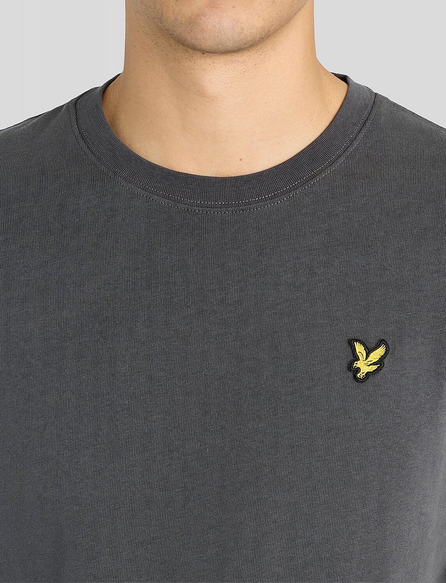 Lyle & Scott - Heavyweight T-Shirt - kurzärmelige t-shirts - khaki smoke - 5