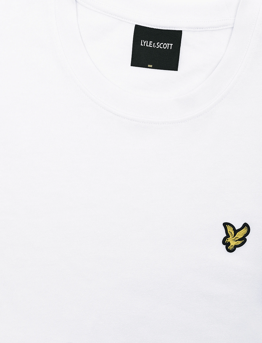 Lyle & Scott - Heavyweight T-Shirt - kurzärmelige t-shirts - white - 2