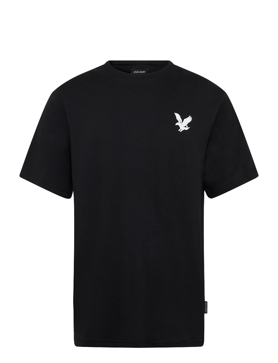 Lyle & Scott - Football Legacy Graphic T-Shirt - kortärmade t-shirts - jet black - 0