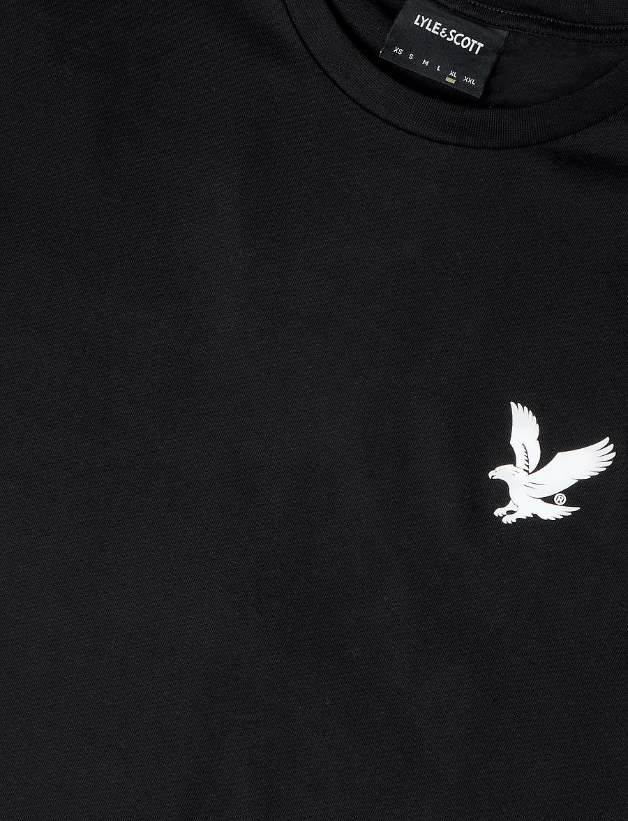 Lyle & Scott - Football Legacy Graphic T-Shirt - kortärmade t-shirts - jet black - 2