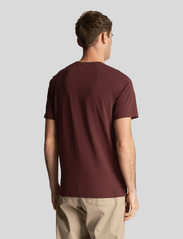 Lyle & Scott - Plain T-Shirt - alhaisimmat hinnat - burgundy - 3