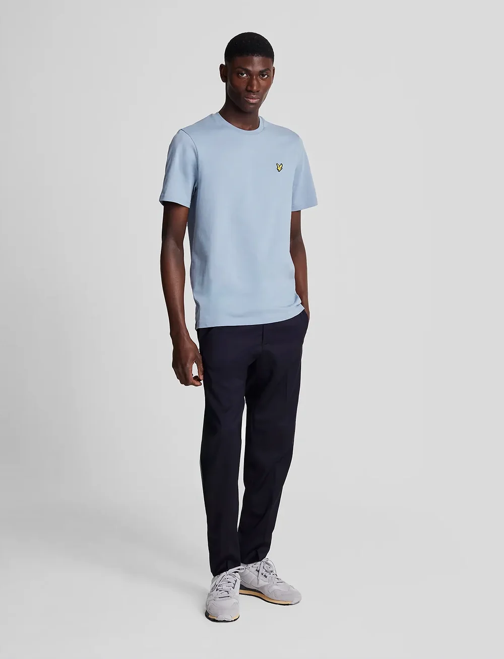 Lyle & Scott - Plain T-Shirt - kortærmede t-shirts - crafted blue - 5