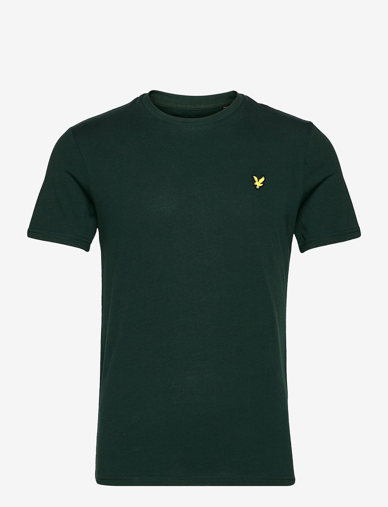 Lyle & Scott - Plain T-Shirt - t-shirts - dark green - 0