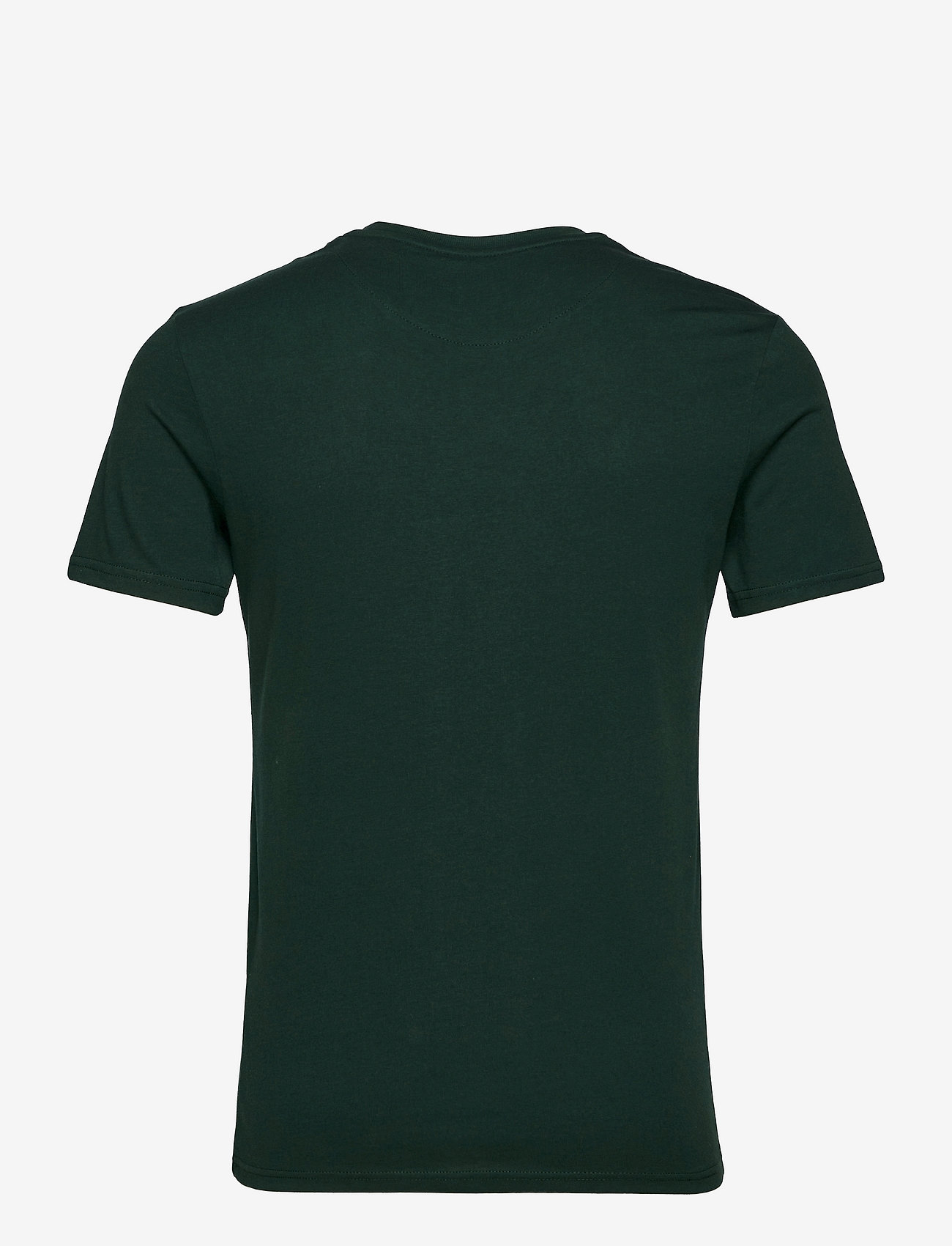Lyle & Scott - Plain T-Shirt - alhaisimmat hinnat - dark green - 1