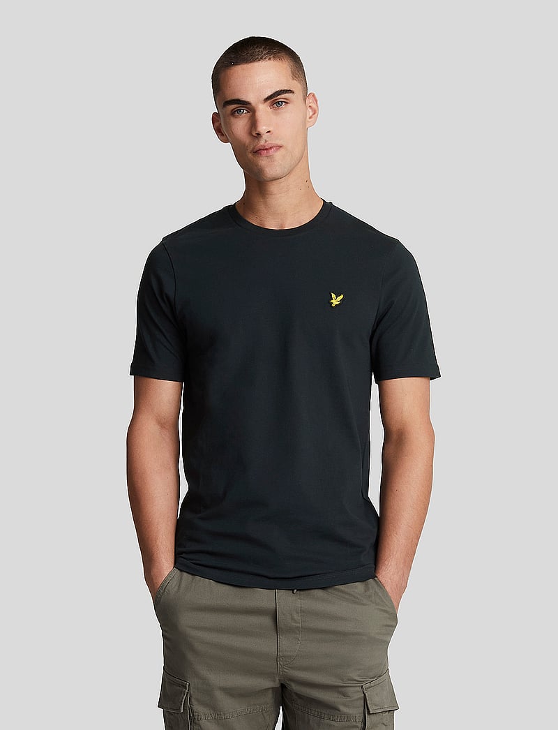 Lyle & Scott - Plain T-Shirt - kurzärmelig - dark navy - 0