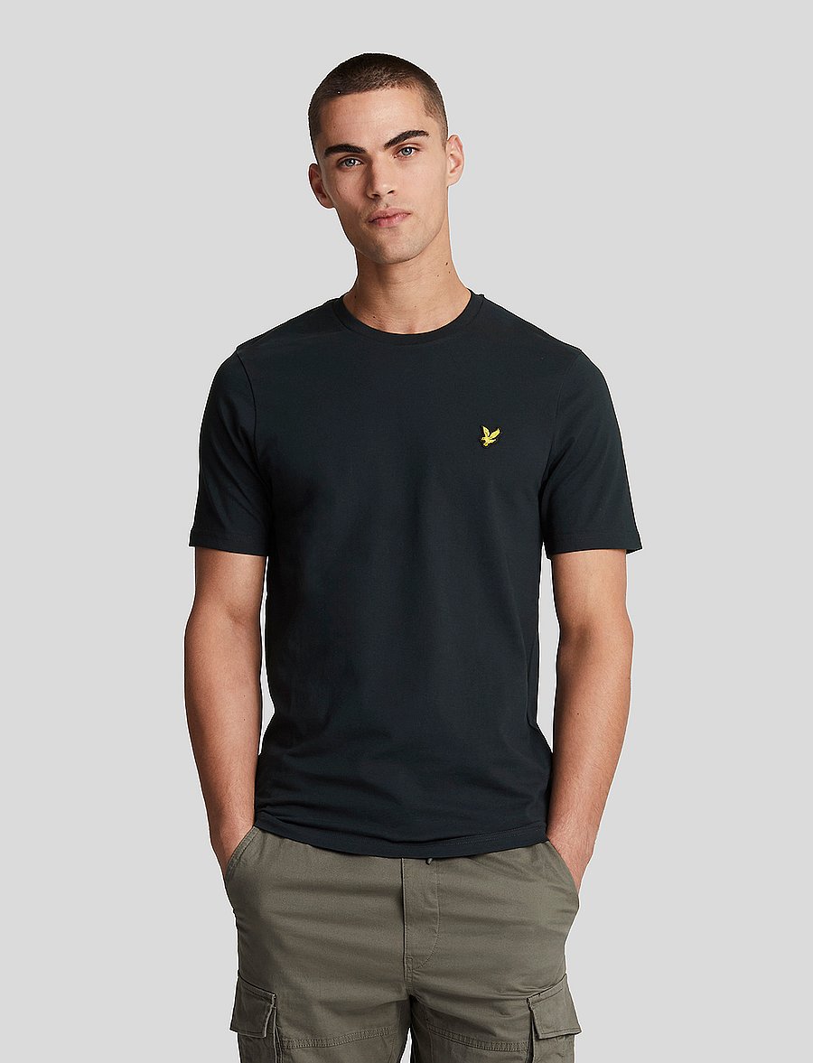 Lyle & Scott - Plain T-Shirt - kurzärmelig - dark navy - 0