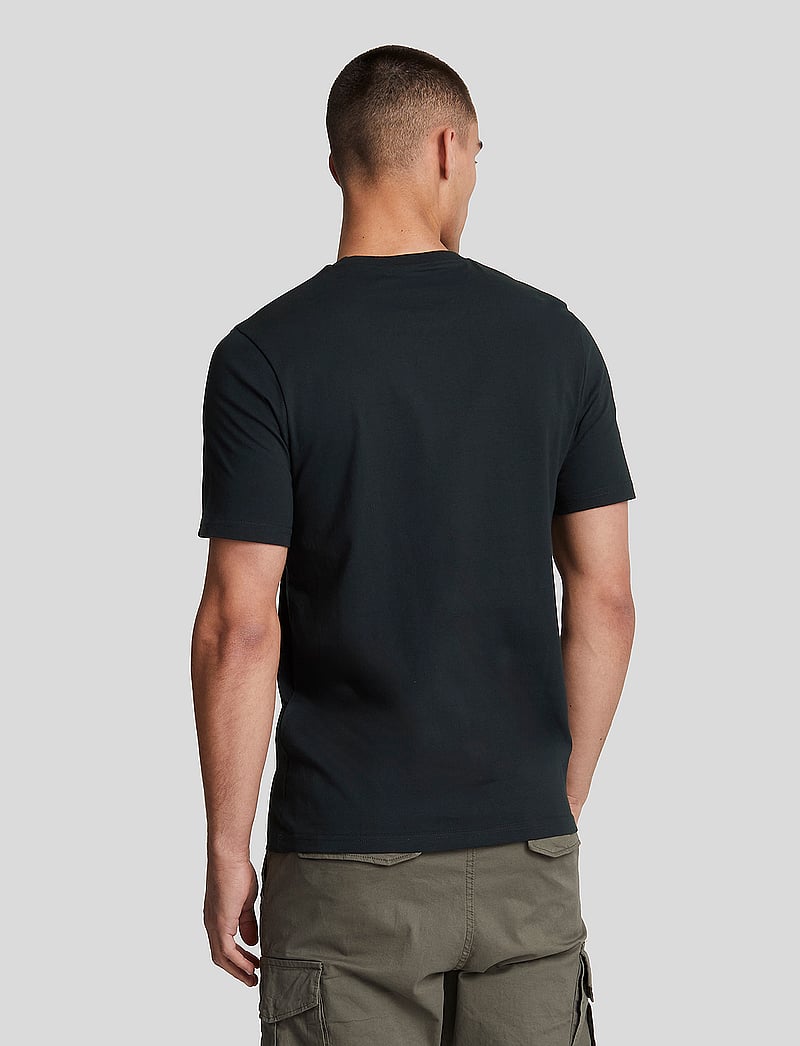 Lyle & Scott - Plain T-Shirt - kurzärmelig - dark navy - 3