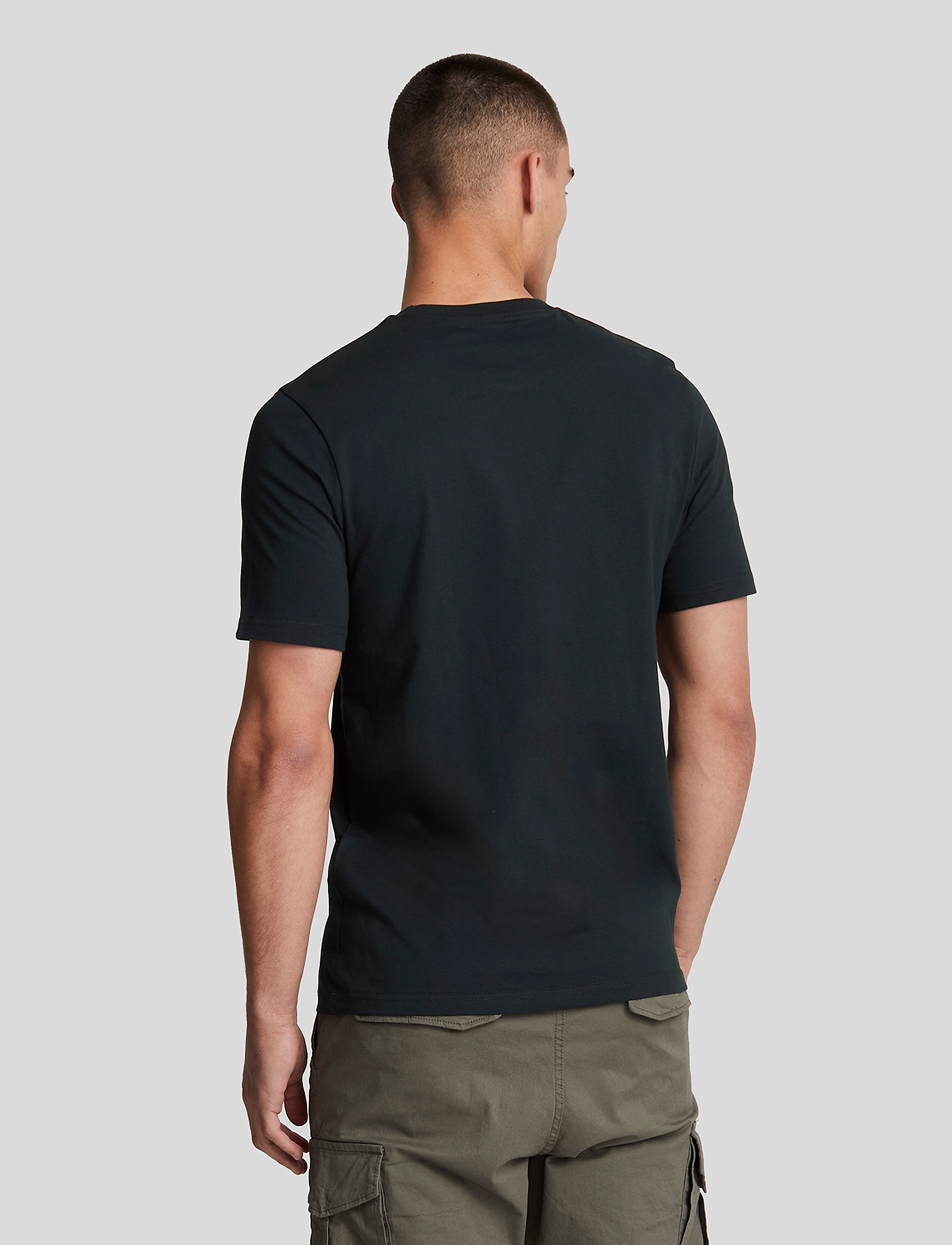 Lyle & Scott - Plain T-Shirt - kurzärmelig - dark navy - 3