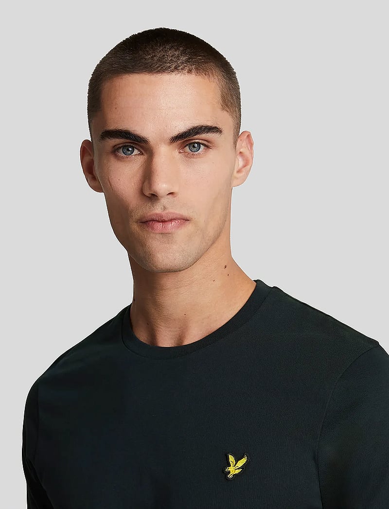 Lyle & Scott - Plain T-Shirt - kurzärmelig - dark navy - 4