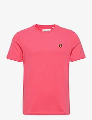 Lyle & Scott - Plain T-Shirt - laveste priser - electric pink - 0