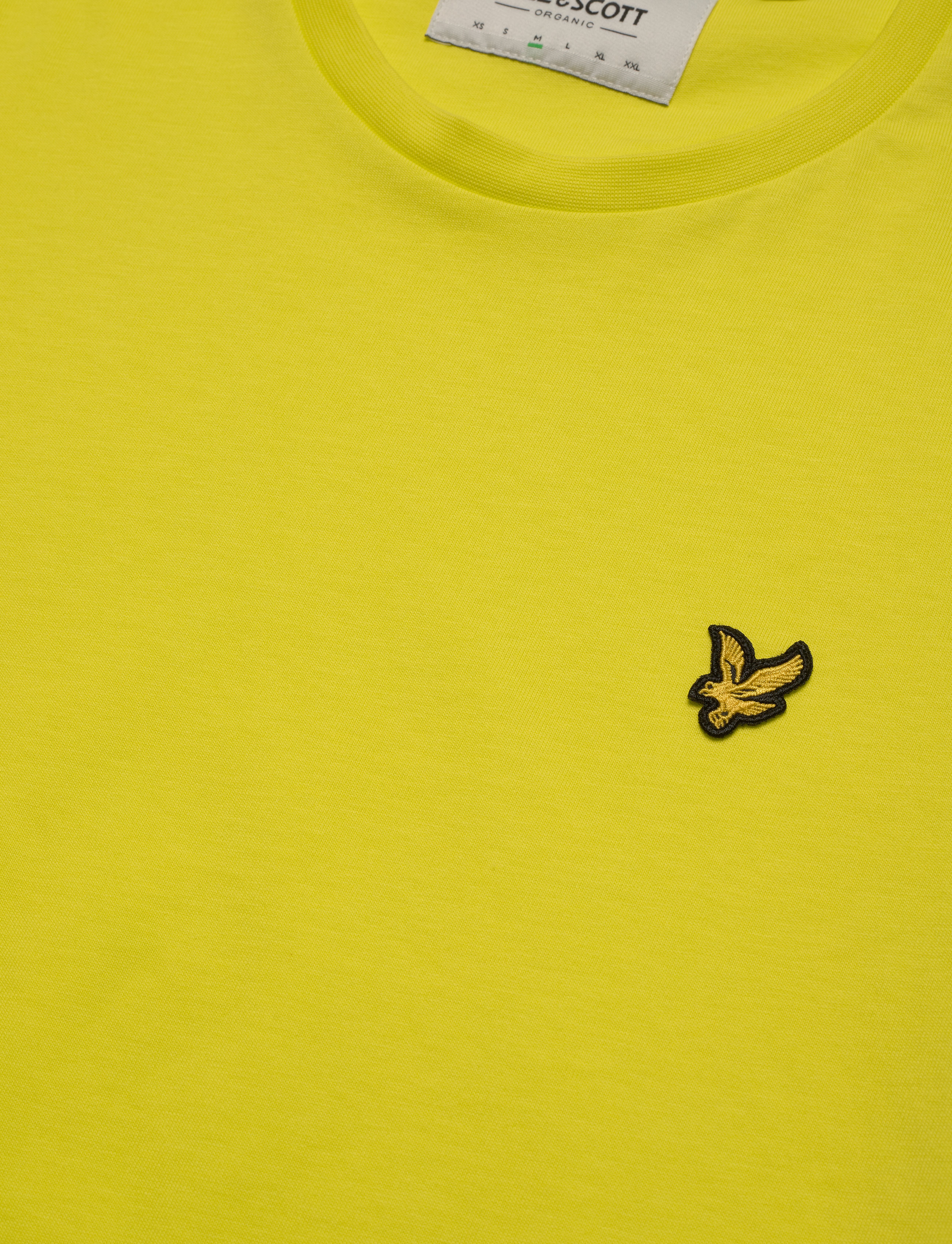 Lyle & Scott - Plain T-Shirt - laveste priser - electric yellow - 2