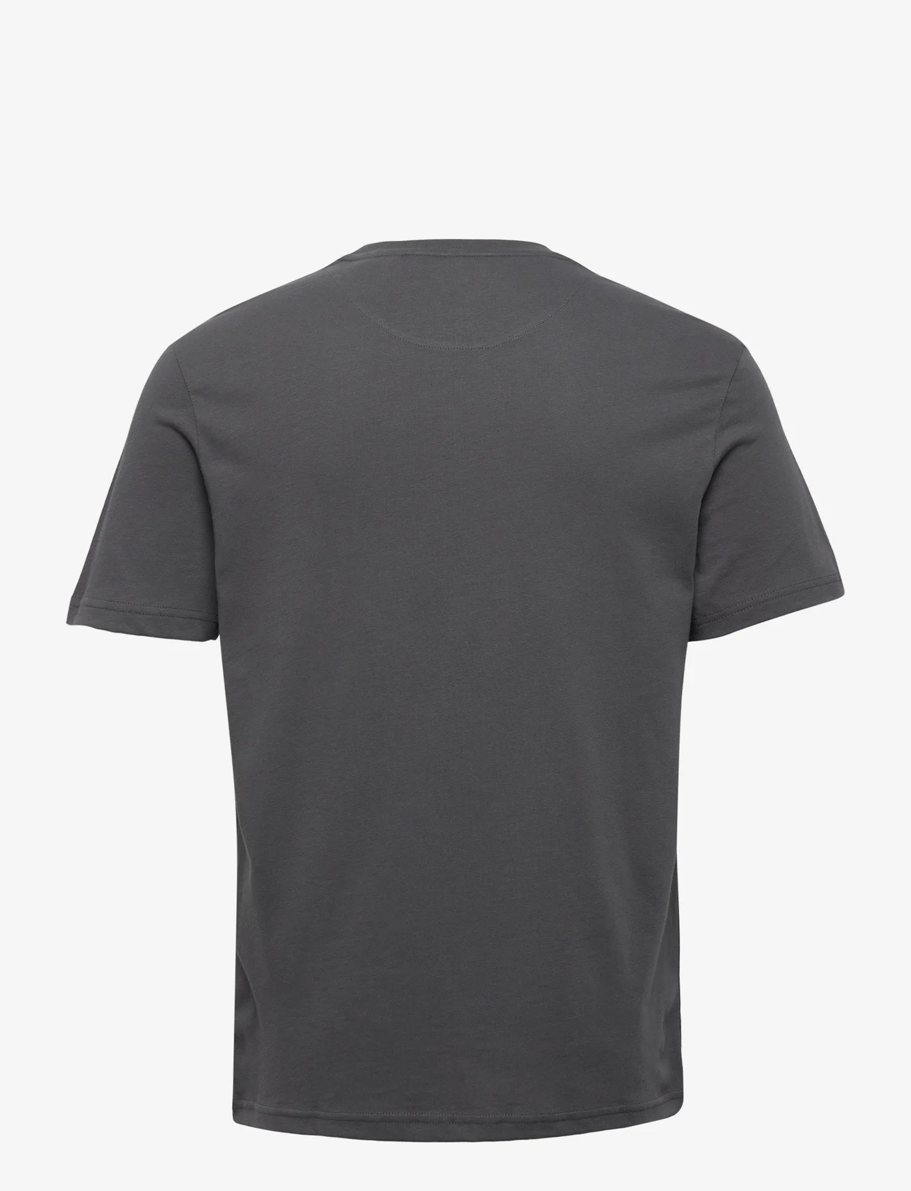 Lyle & Scott - Plain T-Shirt - die niedrigsten preise - gunmetal - 1
