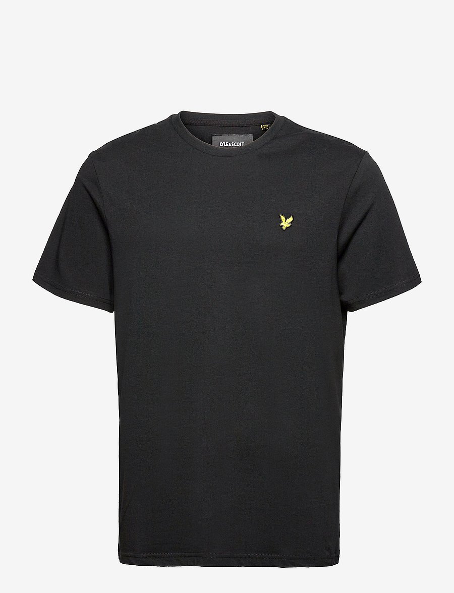 Lyle & Scott - Plain T-Shirt - kurzärmelig - jet black - 1