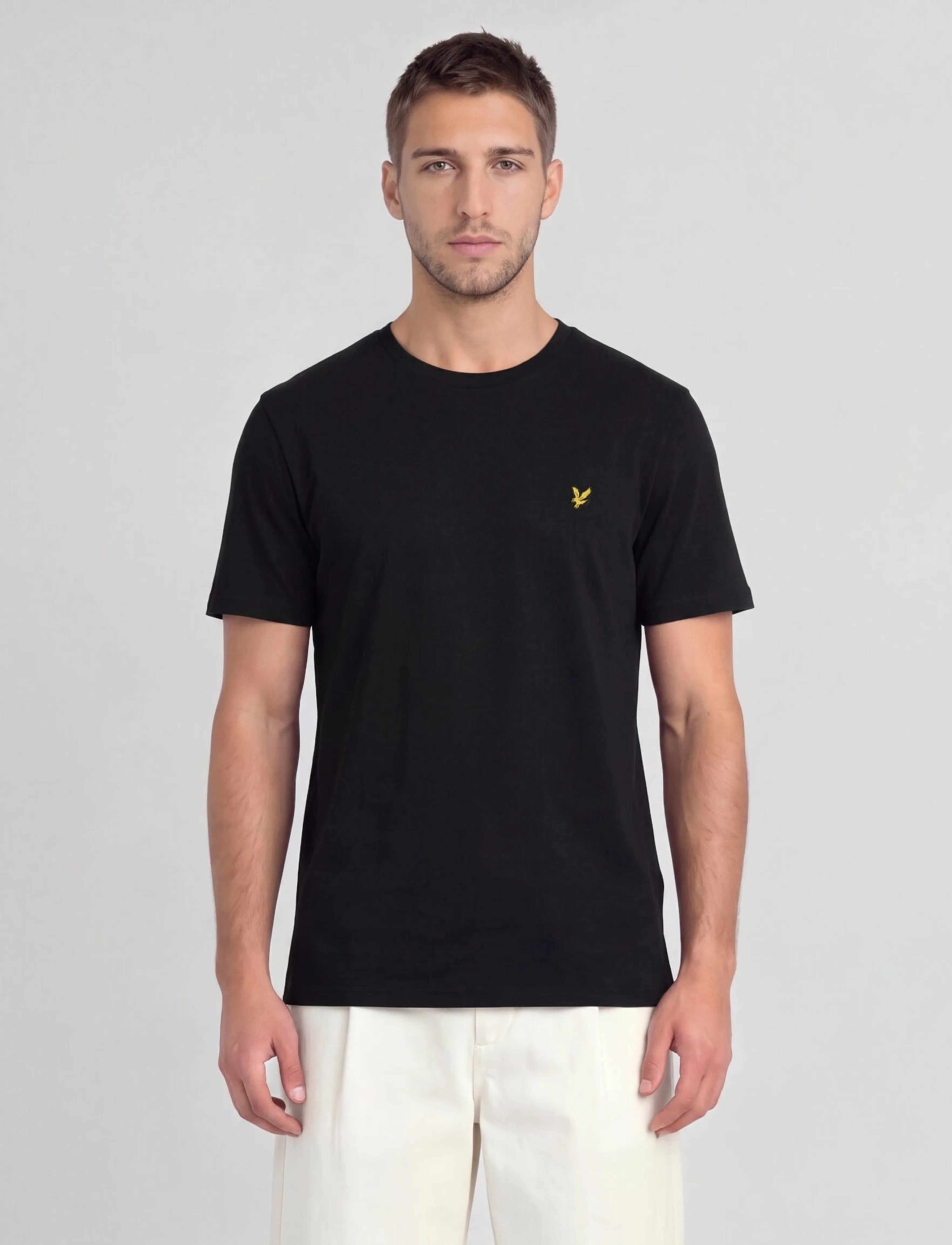 Lyle & Scott Plain T-Shirt - Lyle & Scott - JET BLACK / black