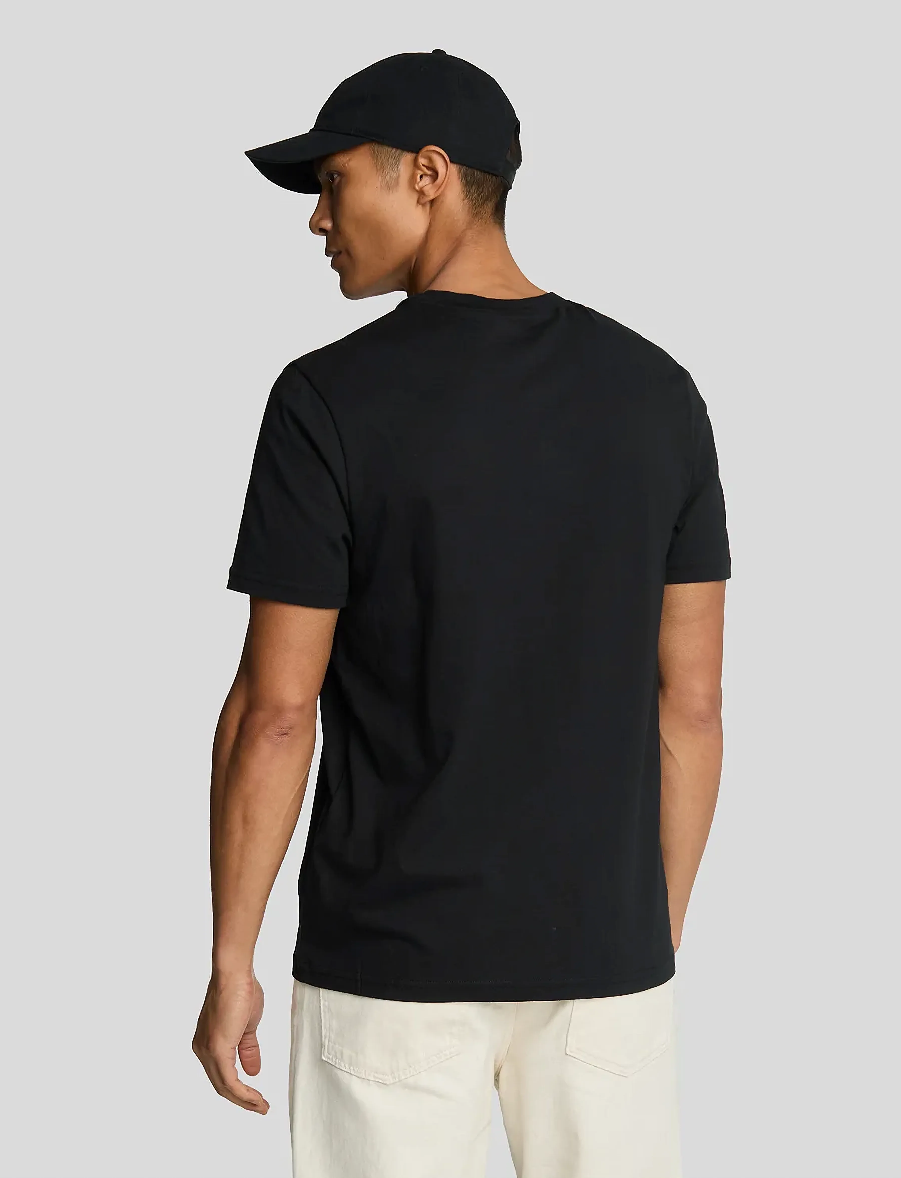 Lyle & Scott - Plain T-Shirt - kurzärmelig - jet black - 3
