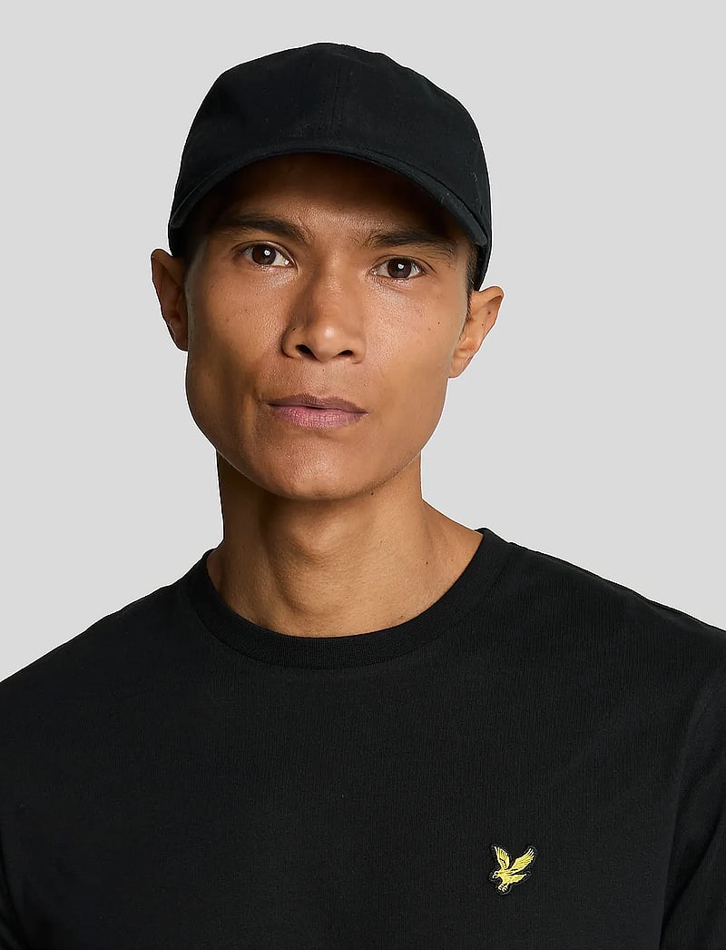 Lyle & Scott - Plain T-Shirt - kortærmede t-shirts - jet black - 4