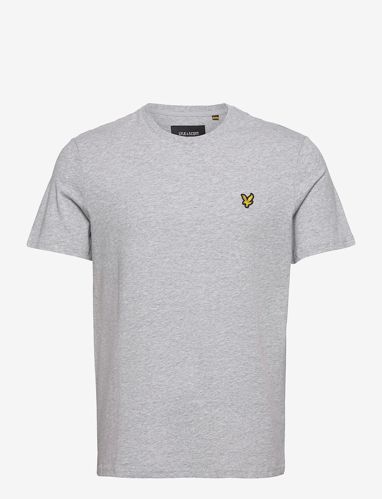 Lyle & Scott - Plain T-Shirt - alhaisimmat hinnat - light grey marl - 0