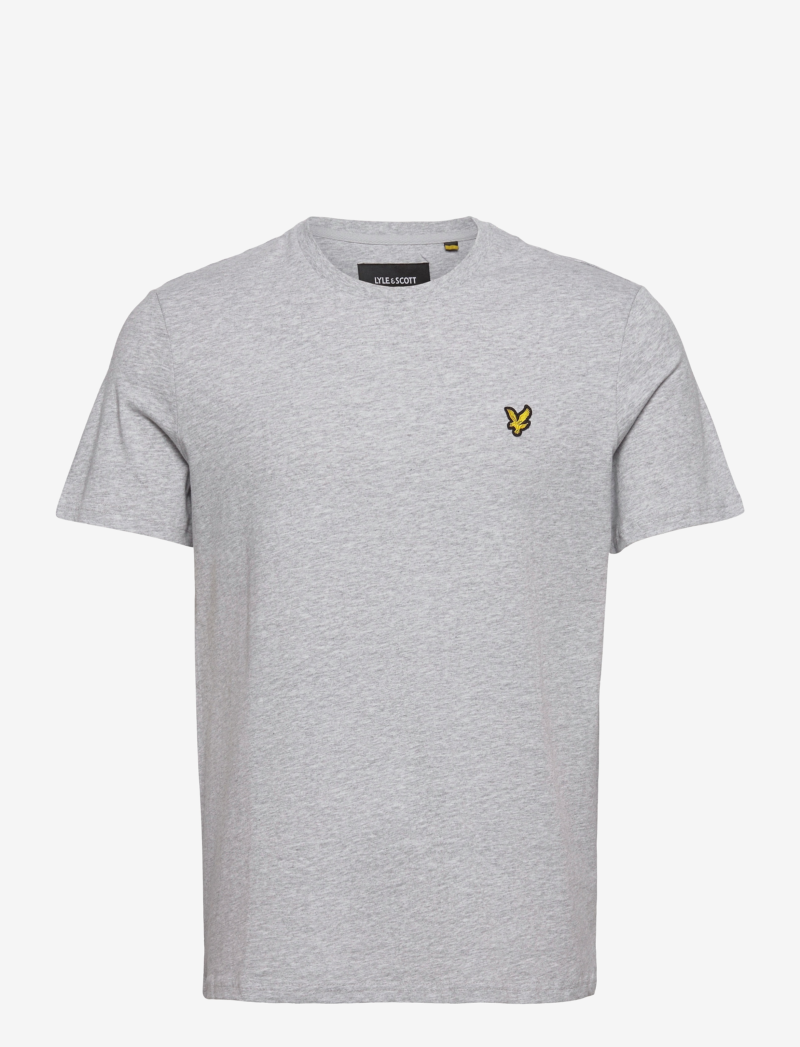 Plain T-Shirt - LIGHT GREY MARL
