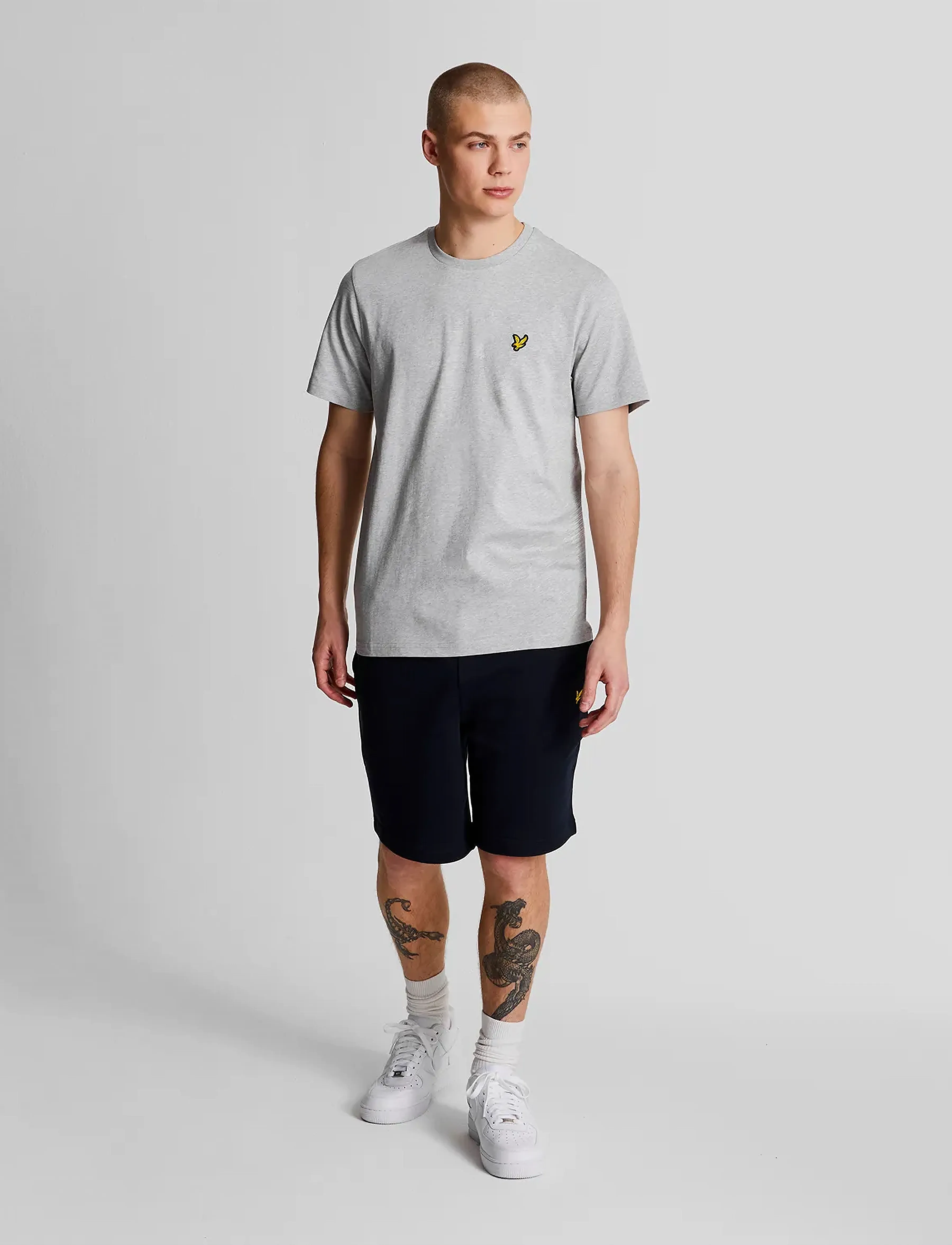 T-shirts med korta ärmar Lyle & Scott Vanlig logotyp T-shirt 9