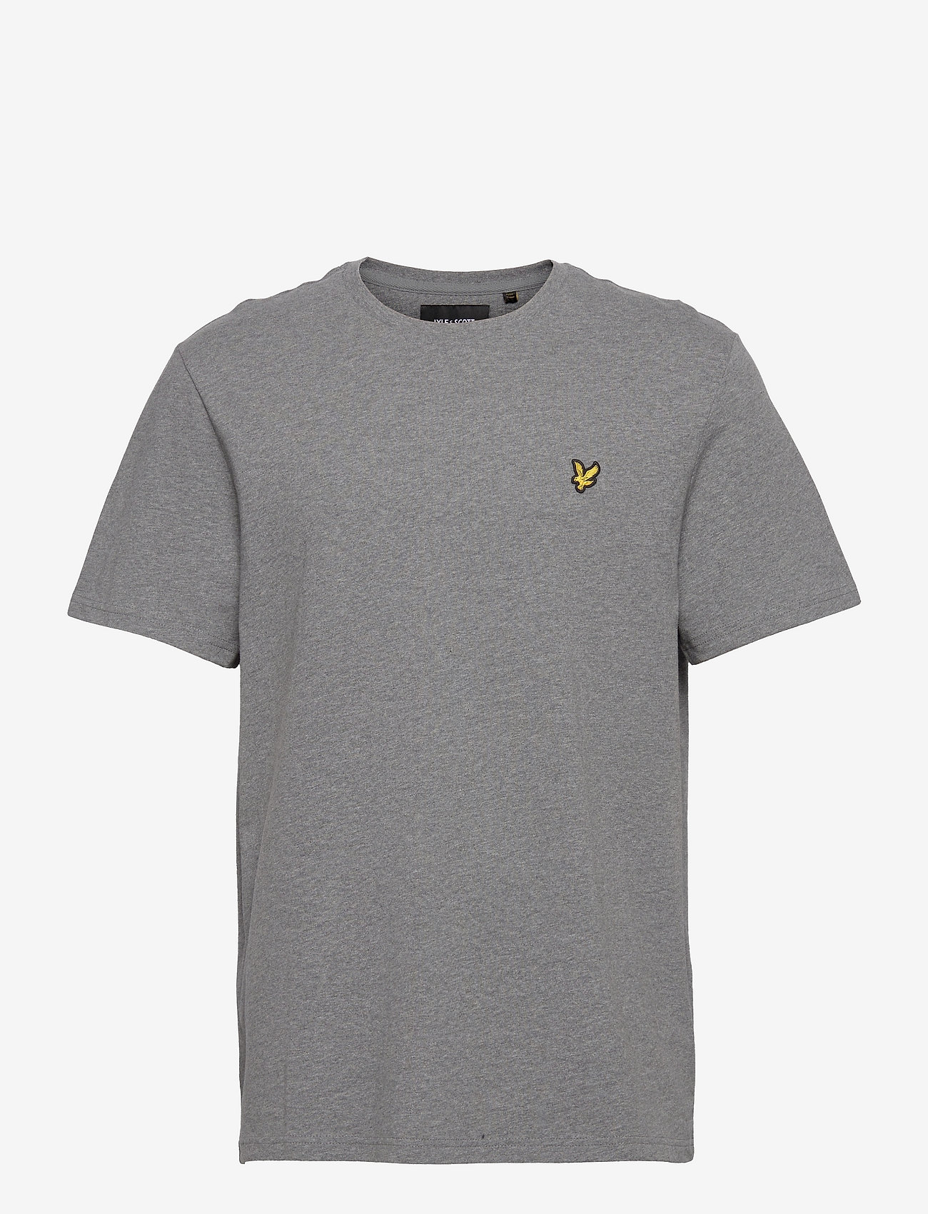 Lyle & Scott - Plain T-Shirt - laveste priser - mid grey marl - 0