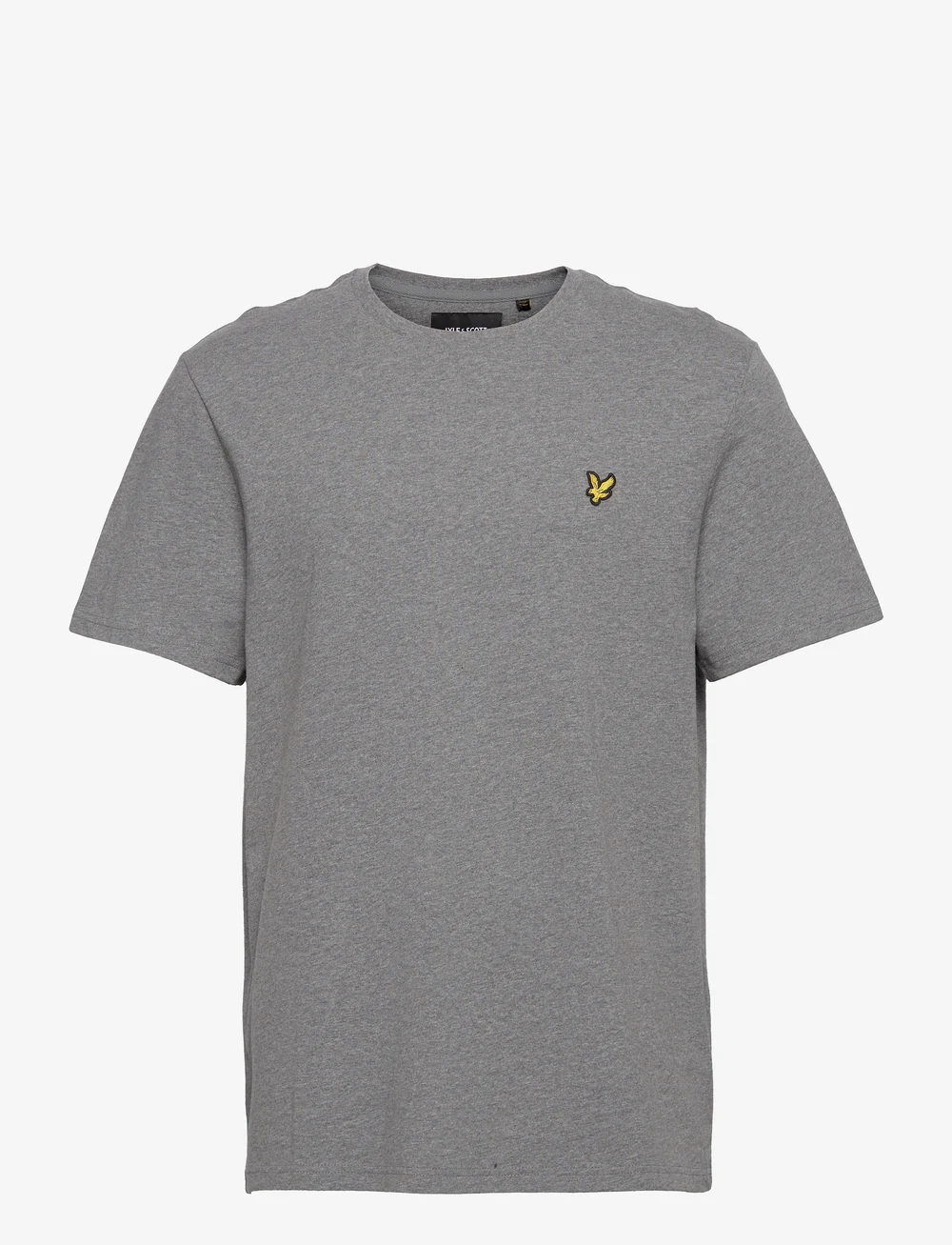 Lyle & Scott - Plain T-Shirt - kortærmede t-shirts - mid grey marl - 1