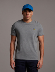 Lyle & Scott - Plain T-Shirt - die niedrigsten preise - mid grey marl - 2