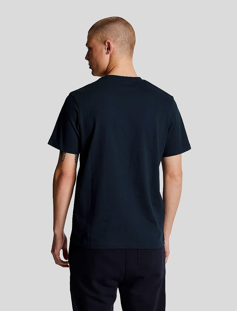 Lyle & Scott - Plain T-Shirt - kortærmede t-shirts - navy - 3
