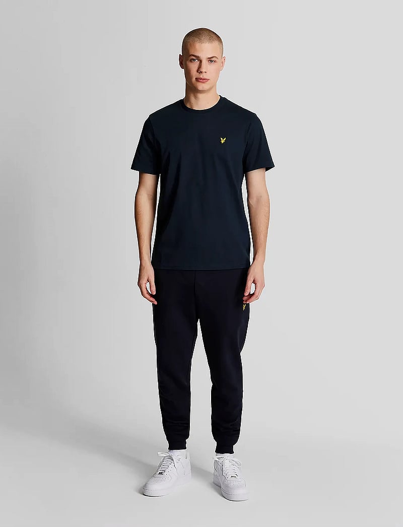 Lyle & Scott - Plain T-Shirt - kortærmede t-shirts - navy - 4